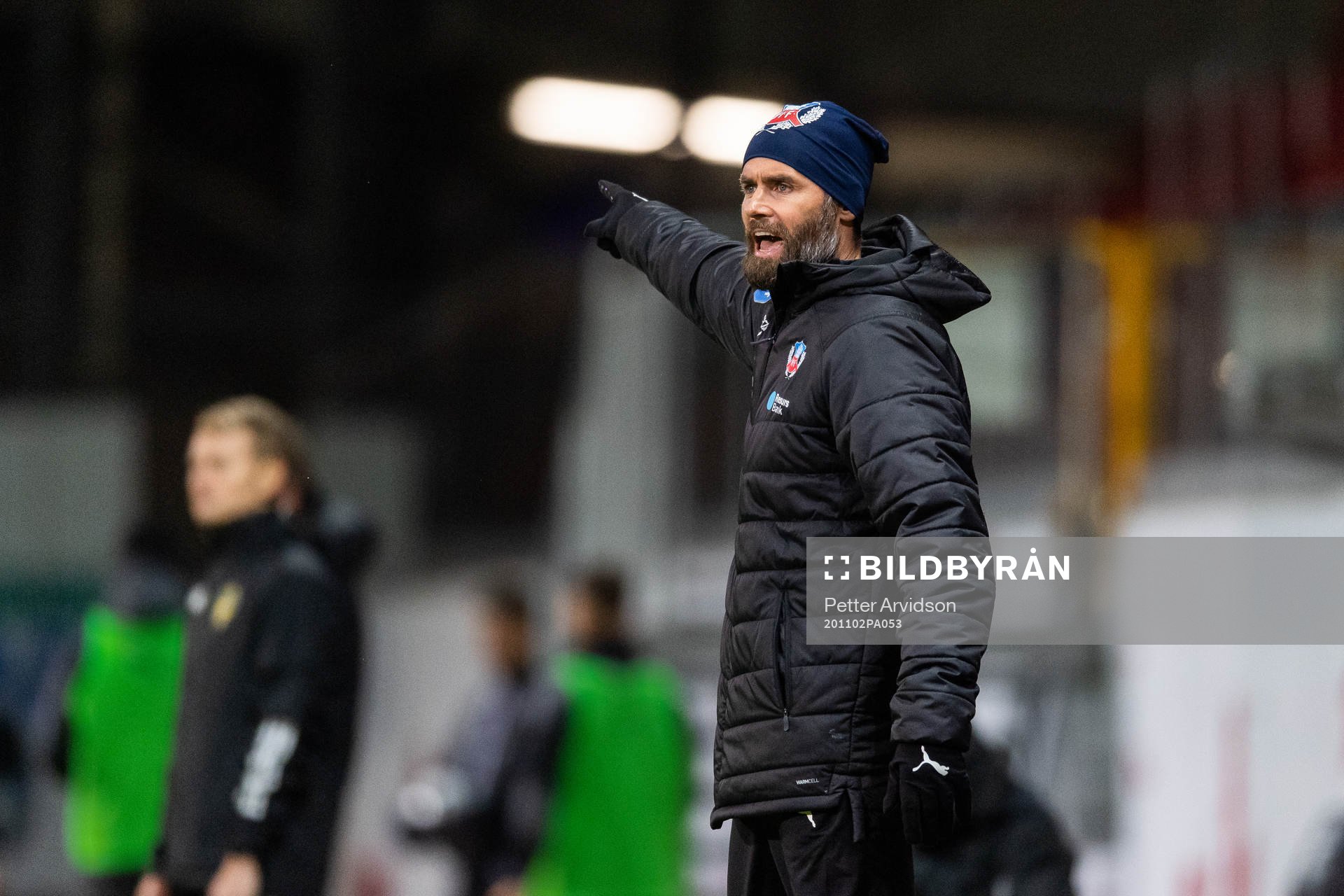 Helsingborgs tränare Olof Mellberg