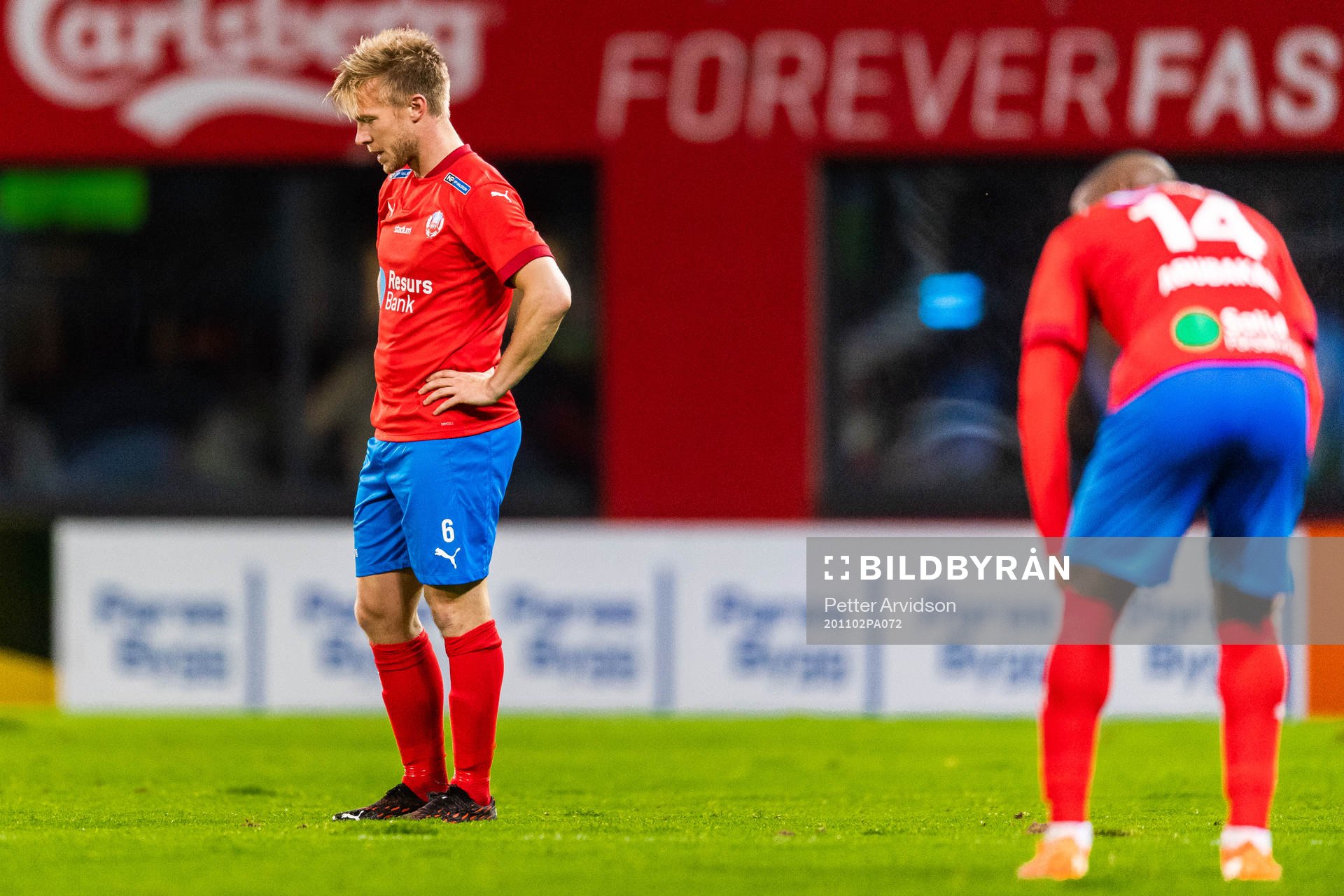 Helsingborgs Andreas Landgren deppar