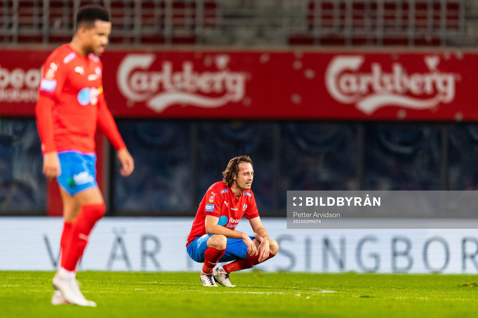 Helsingborgs Mikkel Diskerud deppar