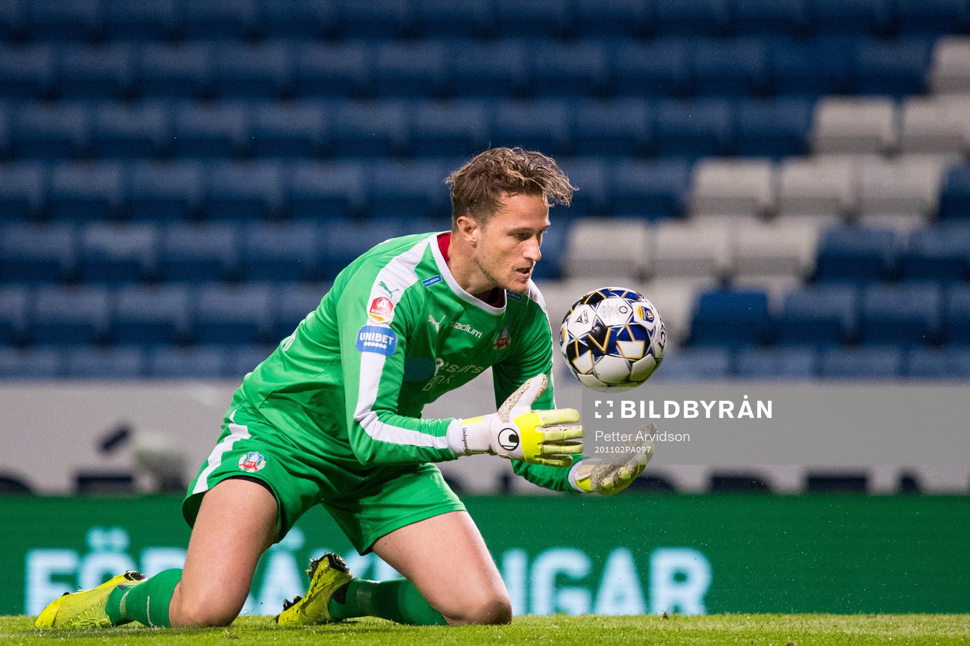 Helsingborgs målvakt Anders Lindegaard