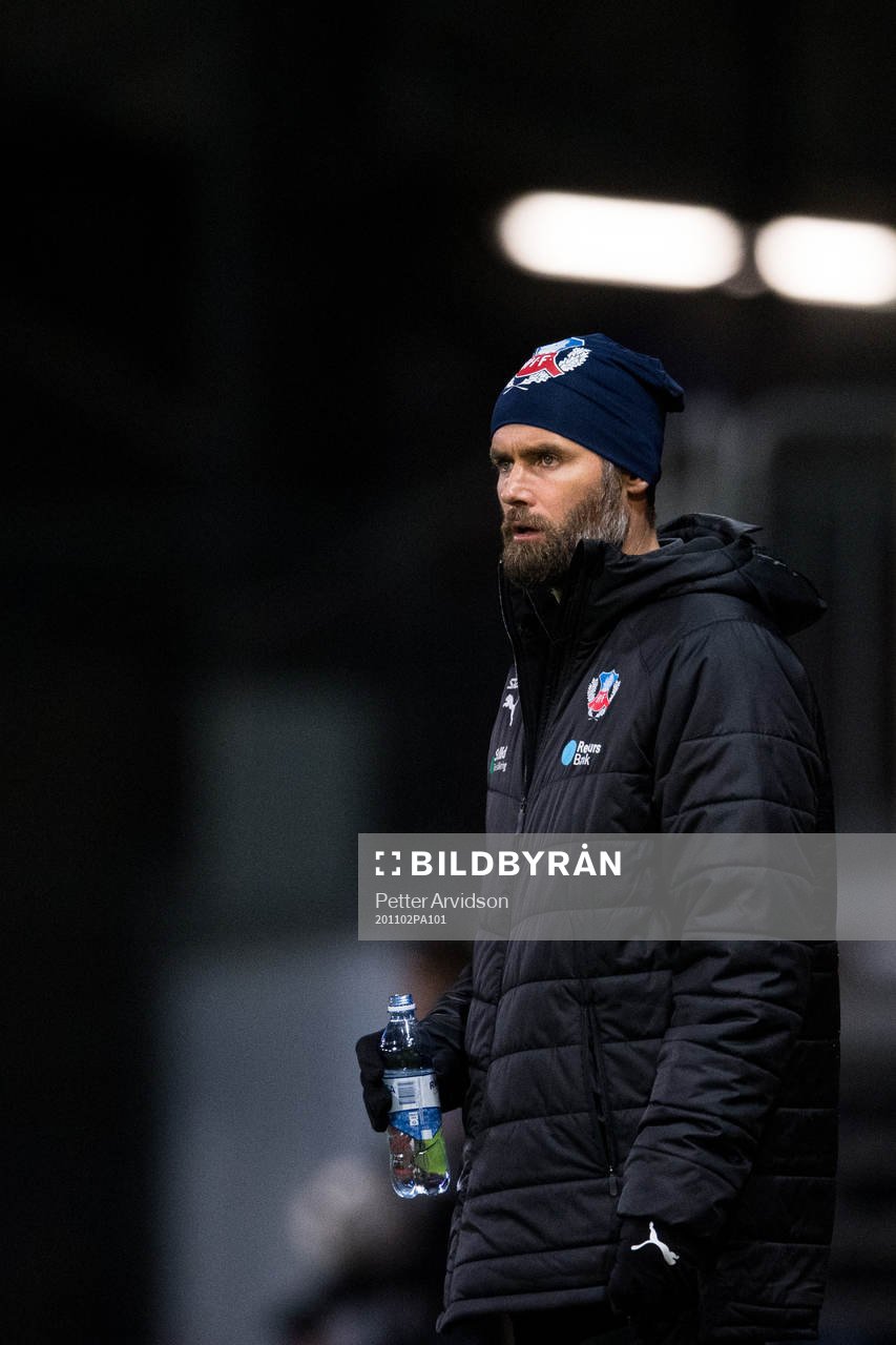 Helsingborgs tränare Olof Mellberg