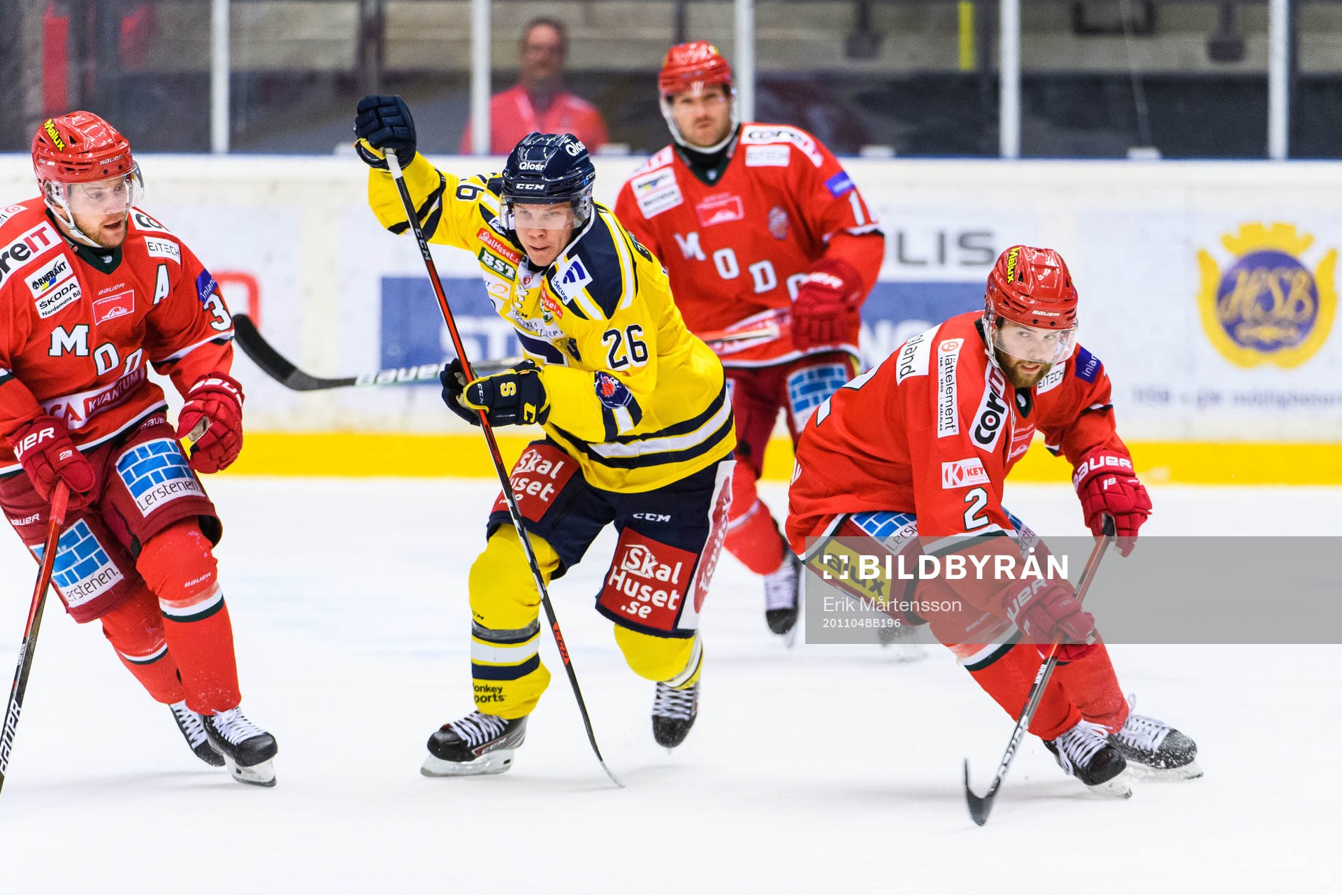Södertäljes Anton Heikkinen och Modos Anton Öhman