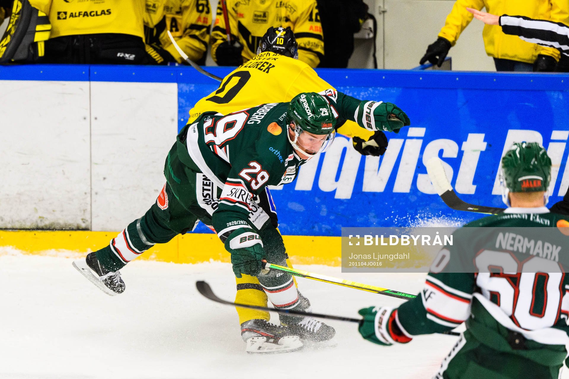 Tingsryds Simon Norberg och Västerås Jimmie Jansson Lorek