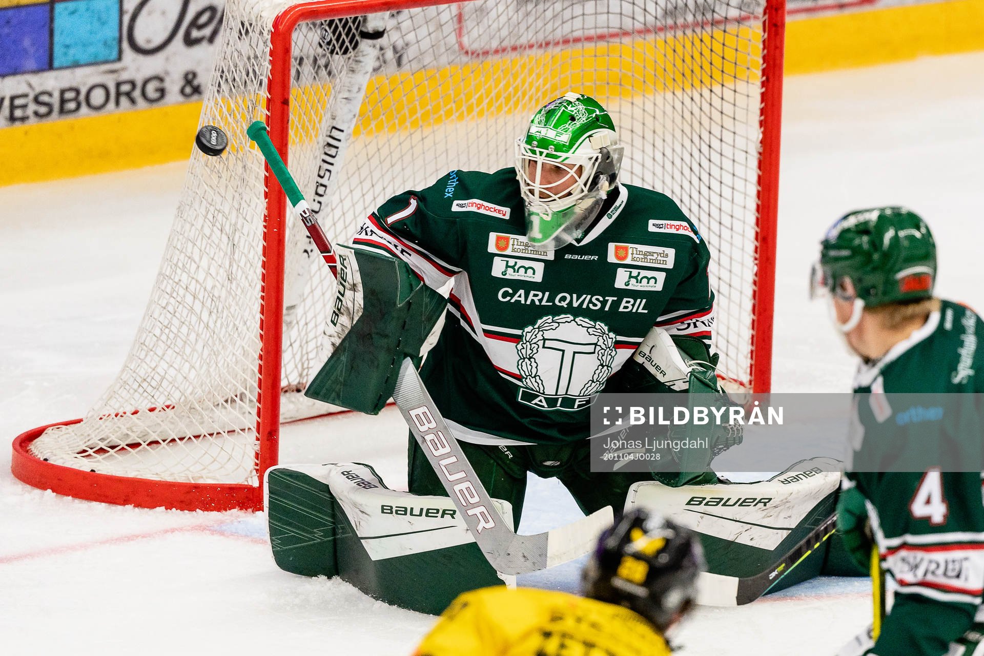 Tingsryds målvakt Andreas Ljunggren