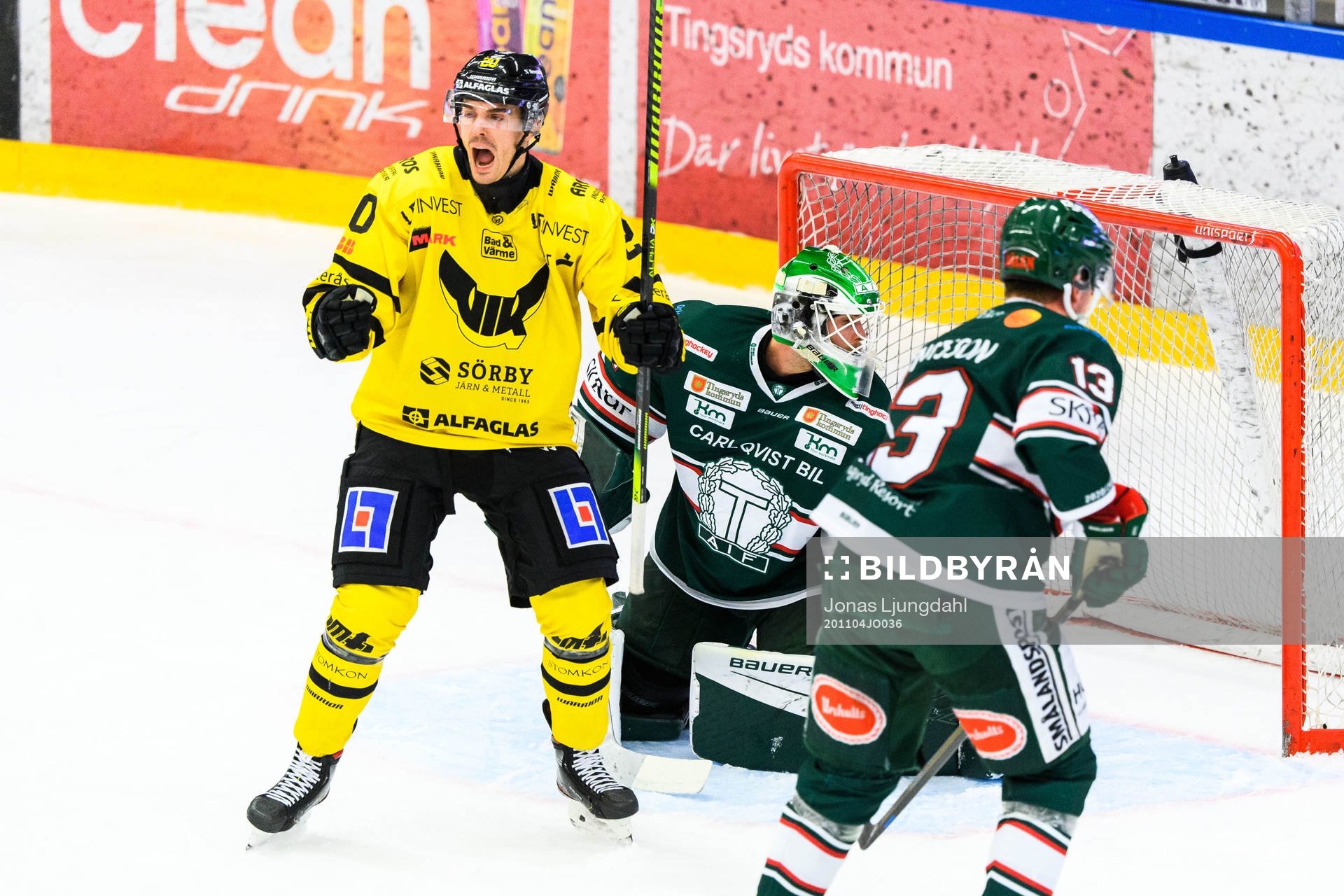Västerås Henrik Hetta jublar