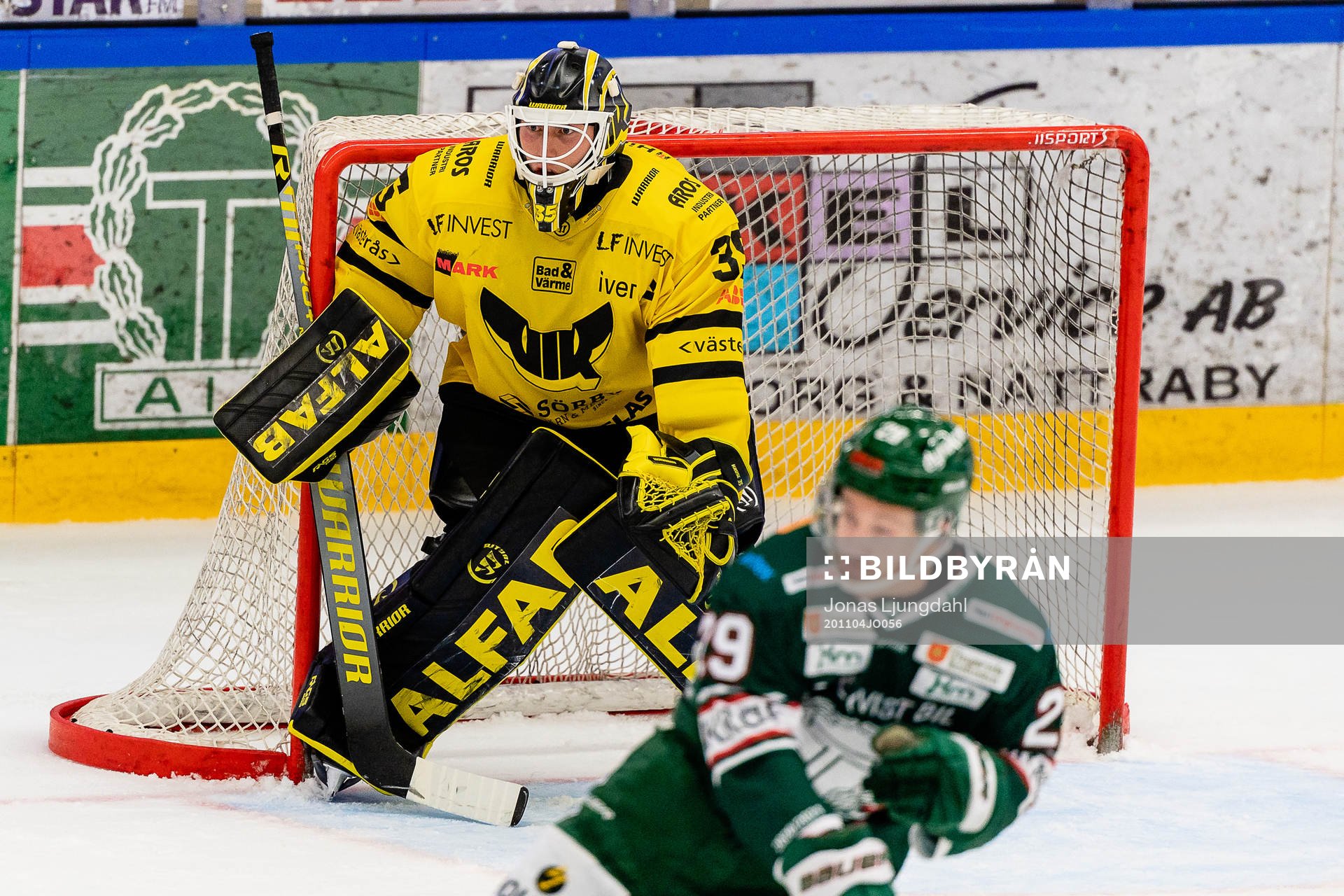 Västerås målvakt Emil Kruse