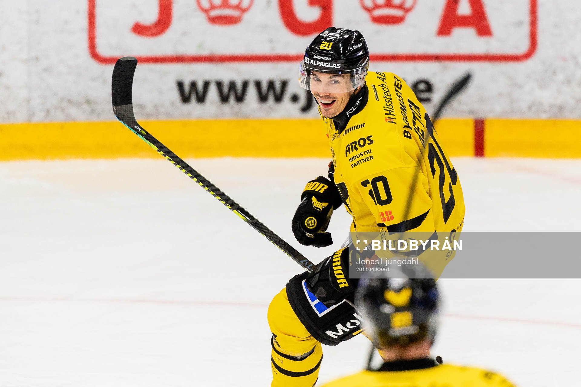 Västerås Henrik Hetta jublar