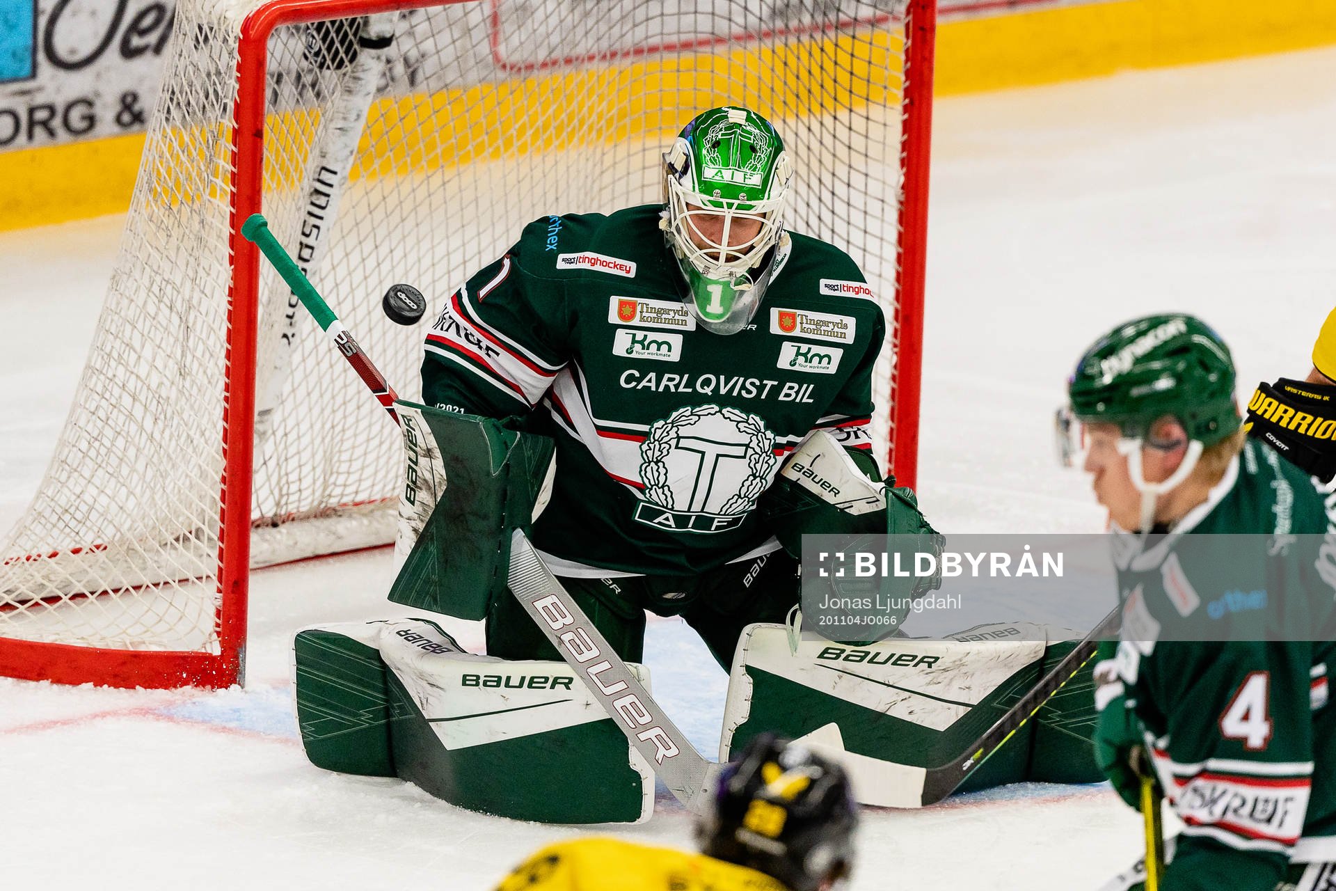 Tingsryds målvakt Andreas Ljunggren