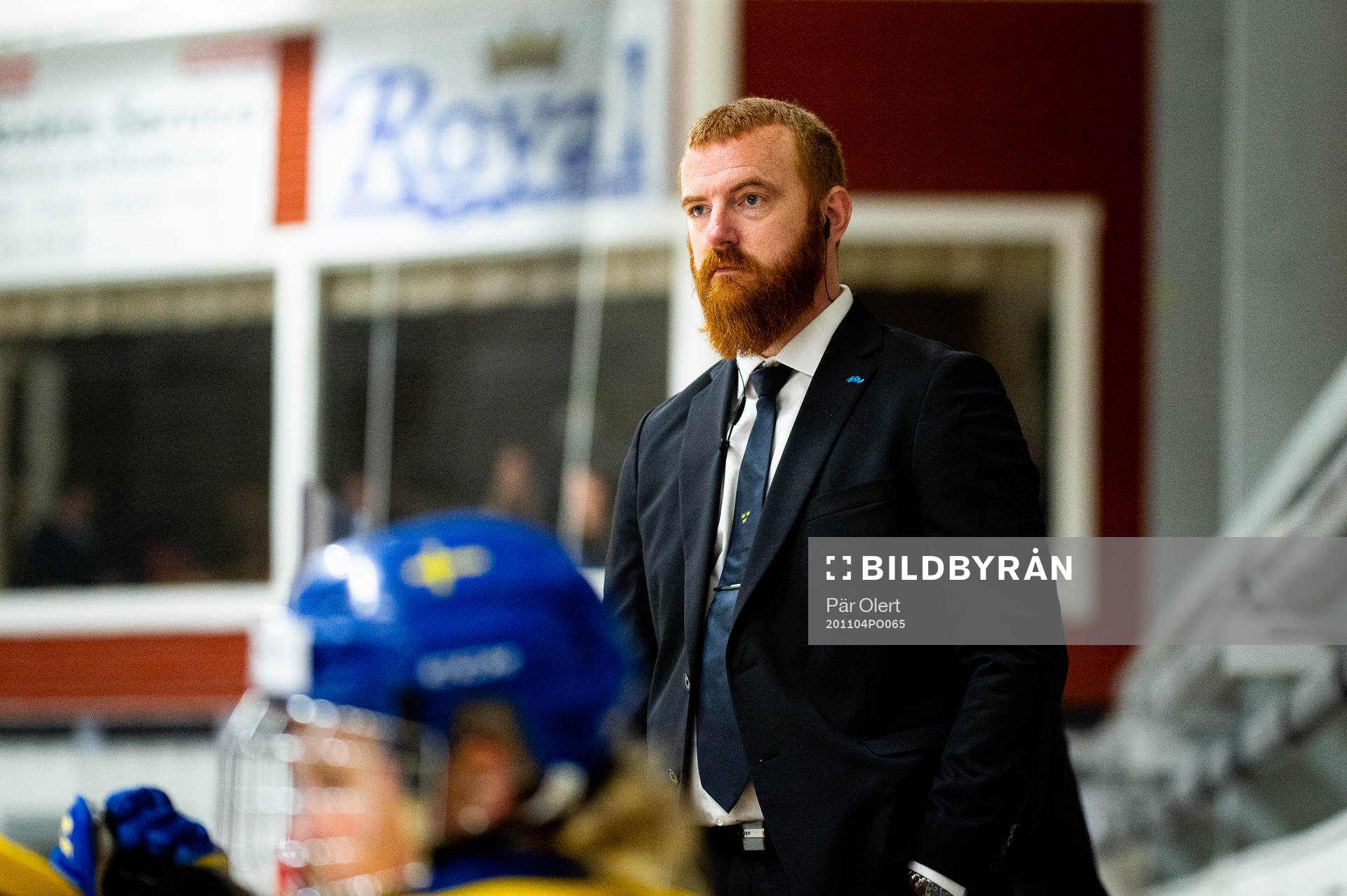 assistant head coach Andreas Spångberg of Sweden