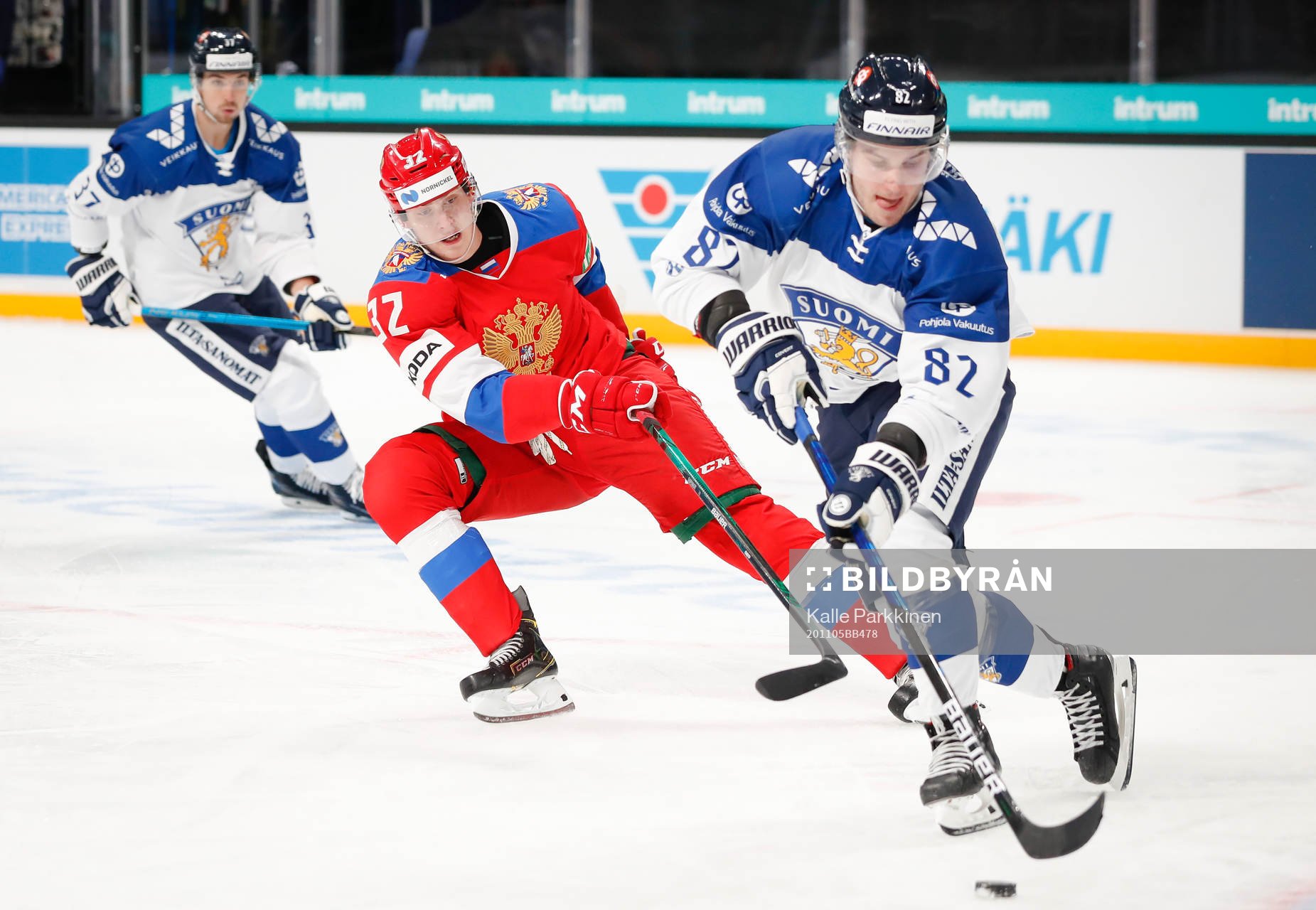 Ilya Safonov #32, RUS and Aleksi Saarela #82, FIN