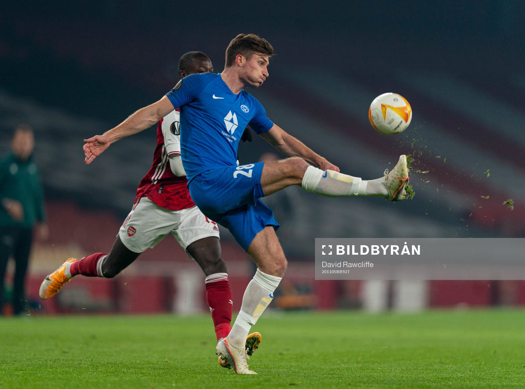 LONDON, ENGLAND - Thursday, November 5, 2020: Molde's