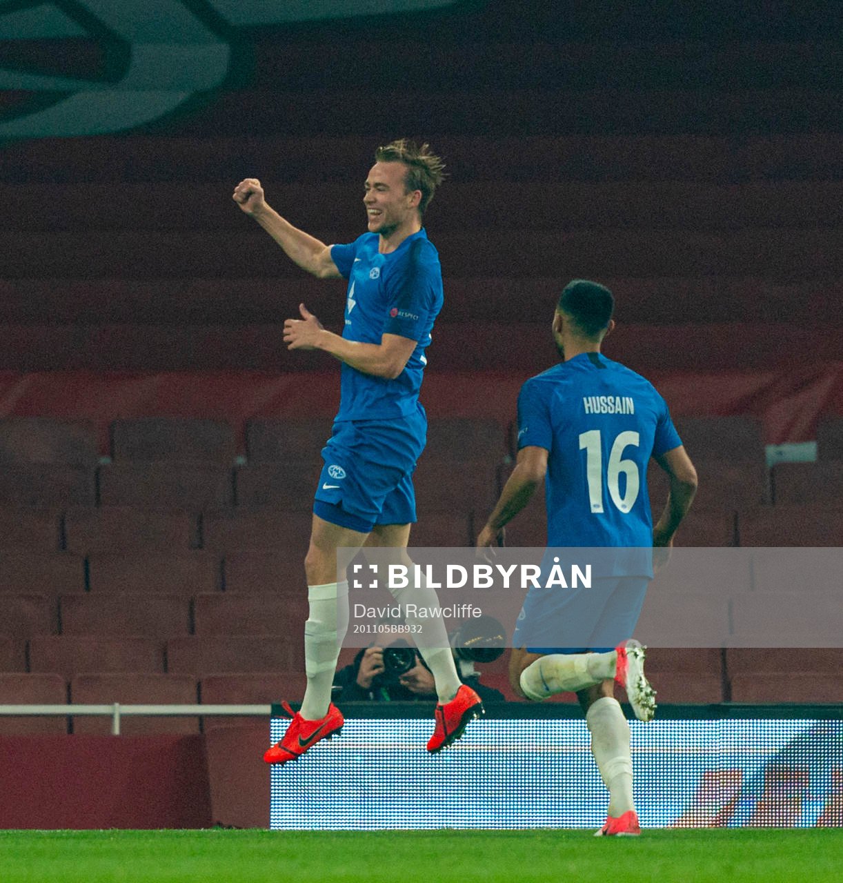 LONDON, ENGLAND - Thursday, November 5, 2020: Molde's