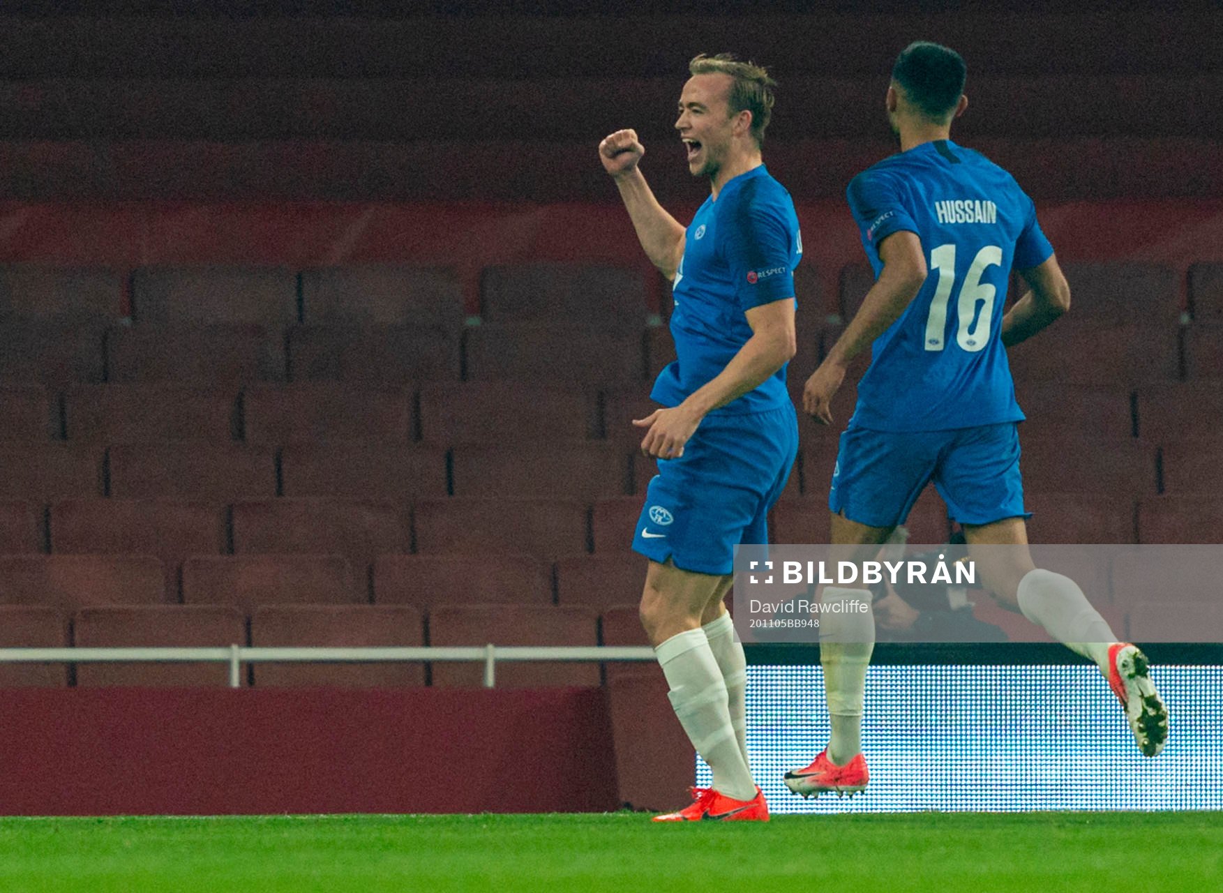 LONDON, ENGLAND - Thursday, November 5, 2020: Molde's