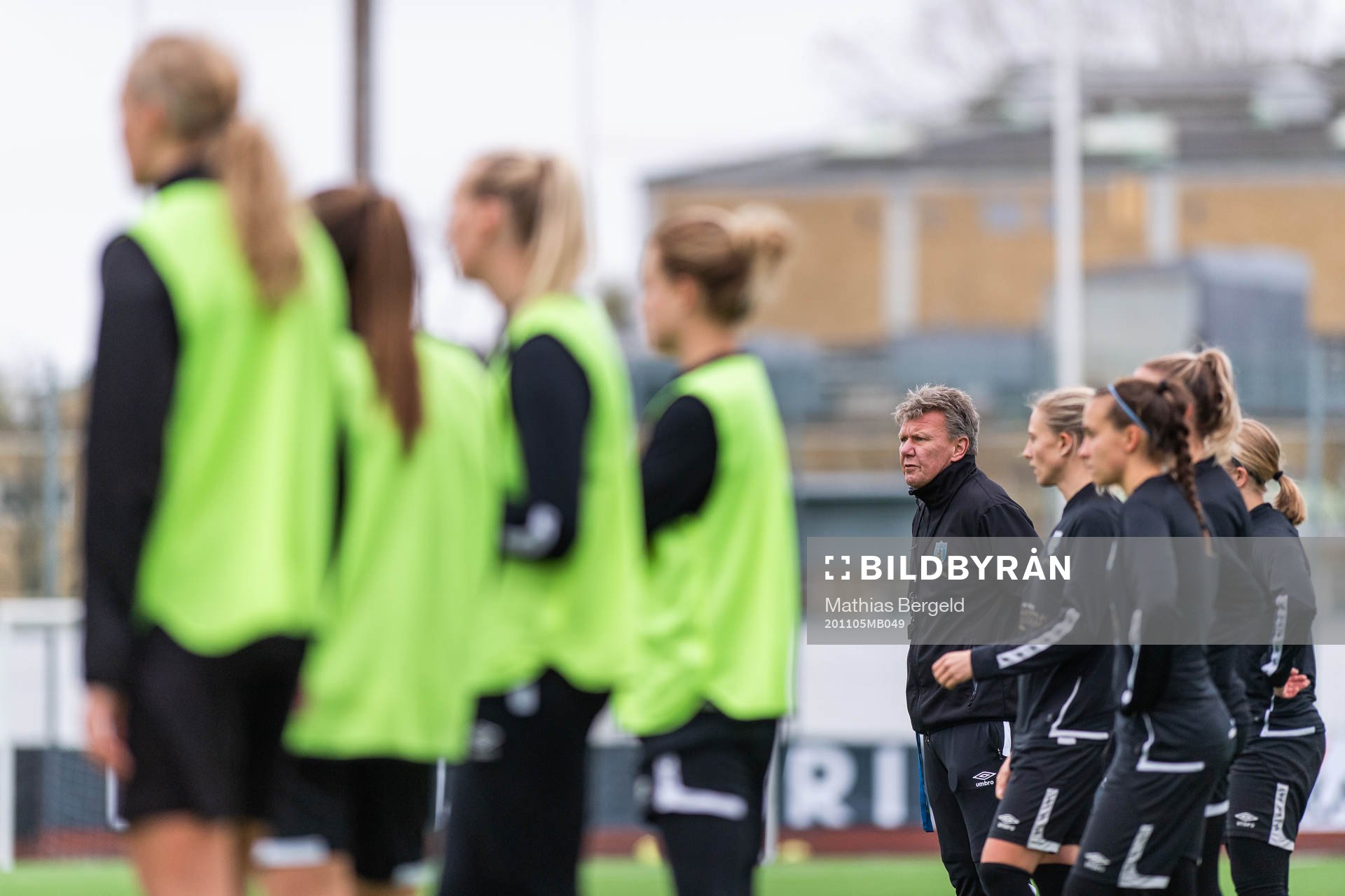 Assisterande tränare Jörgen Ericsson under en träning med Kopparbergs/Göteborg den 5 november 2020 i Göteborg.