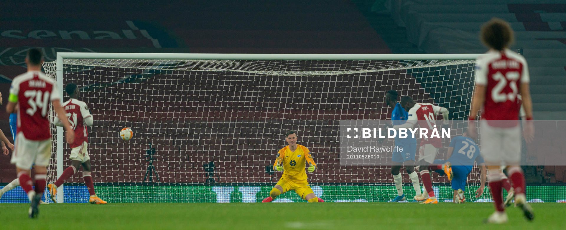 LONDON, ENGLAND - Thursday, November 5, 2020: Molde's