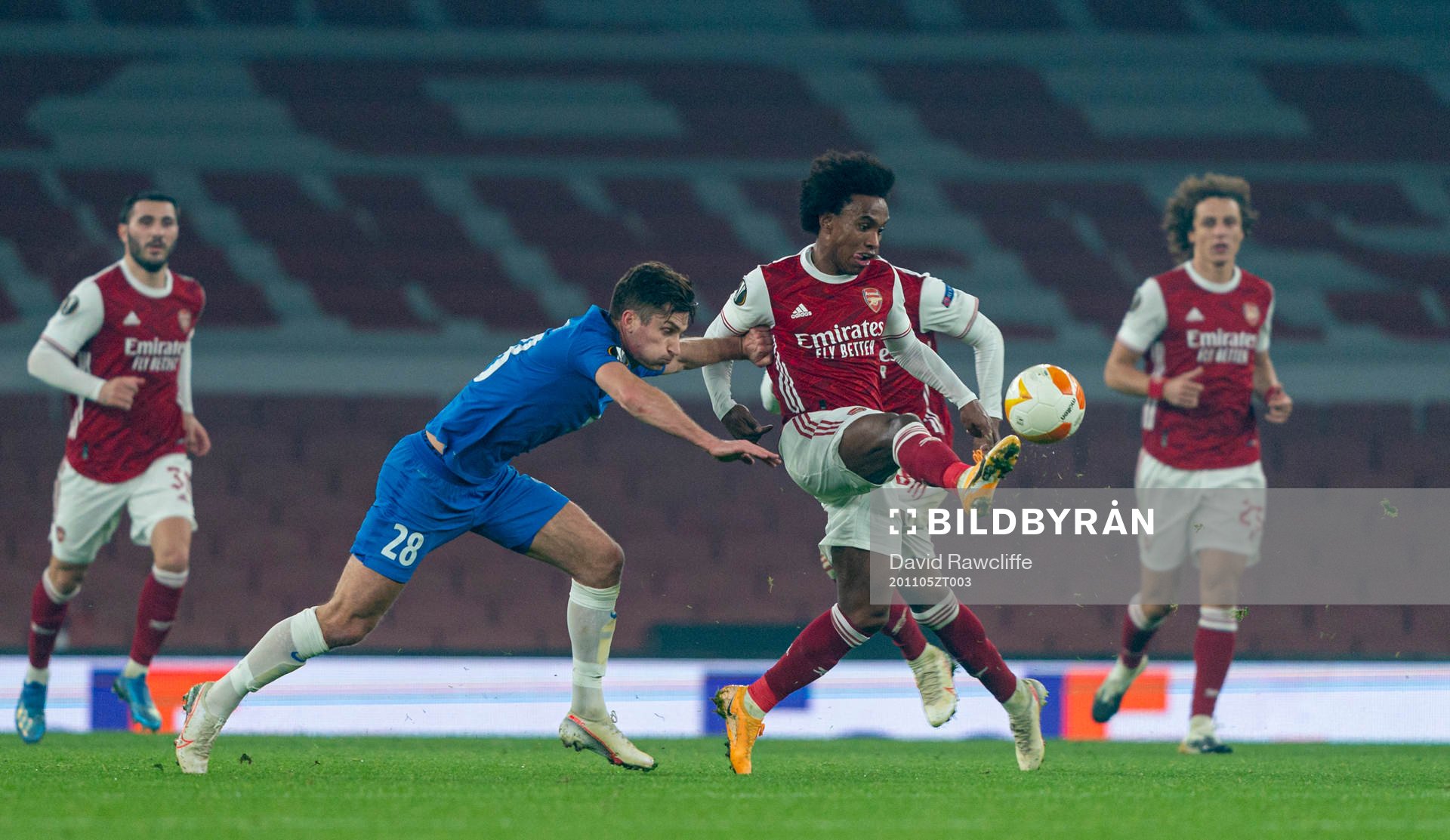 LONDON, ENGLAND - Thursday, November 5, 2020: Arsenal's