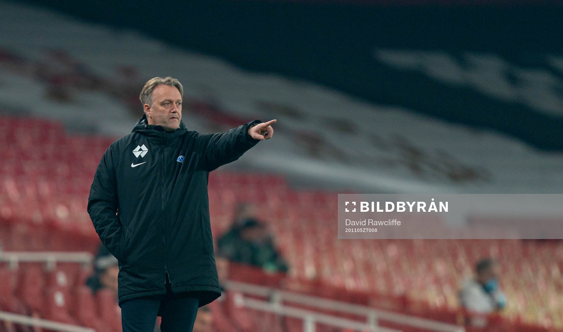 LONDON, ENGLAND - Thursday, November 5, 2020: Molde's head