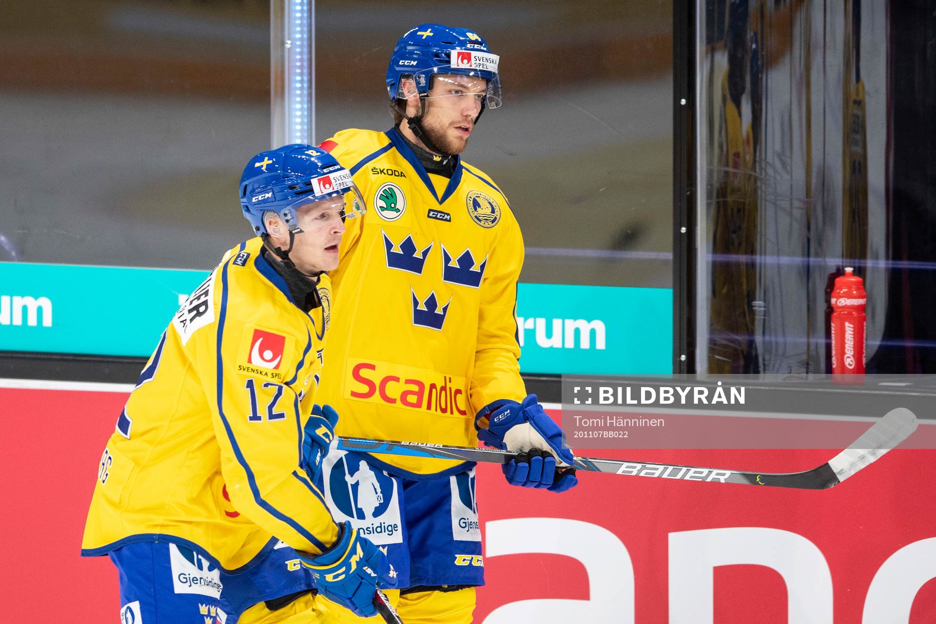 Max Friberg #12, SWE, Eric Martinsson #64, SWE