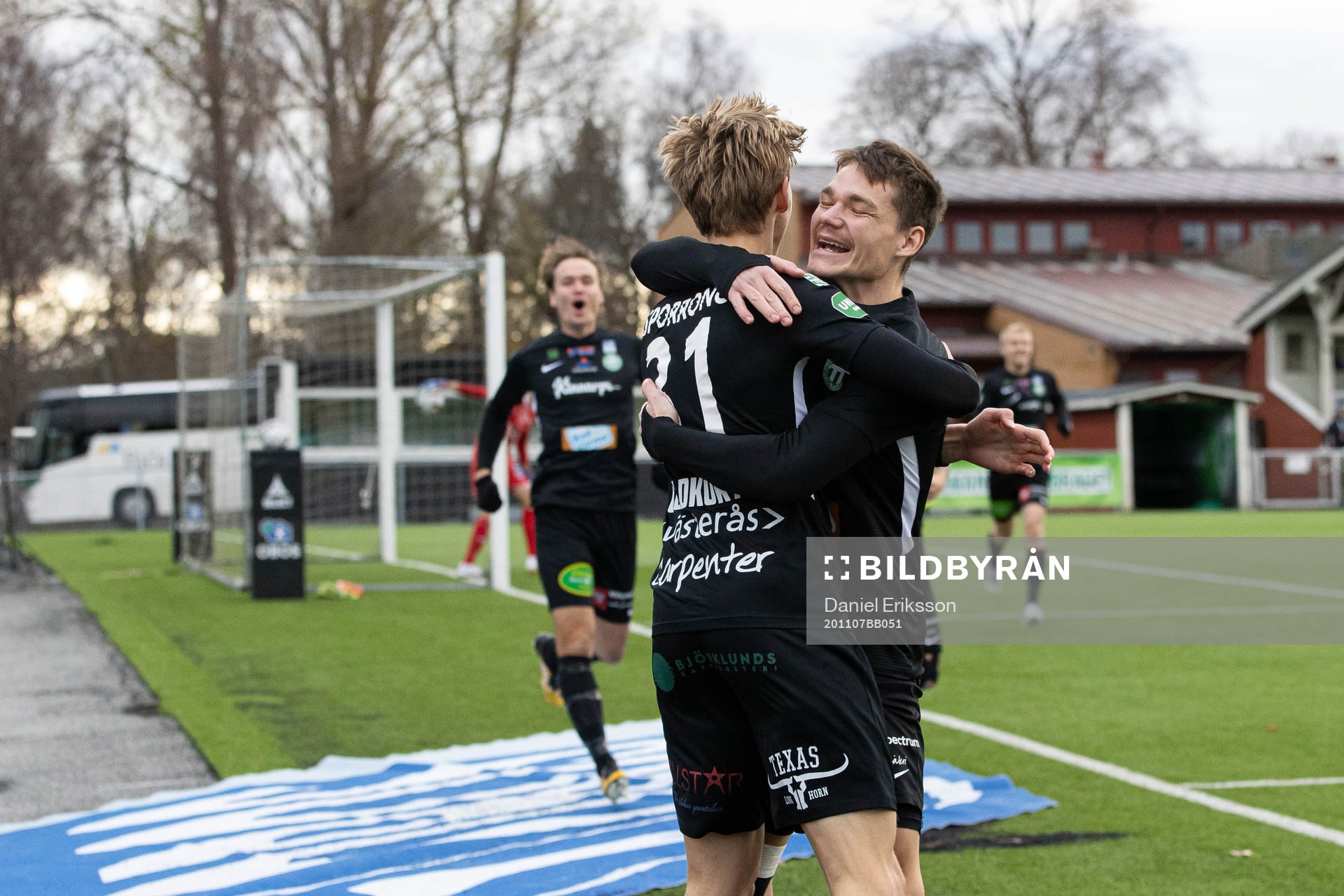 Västerås Albin Sporrong jublar