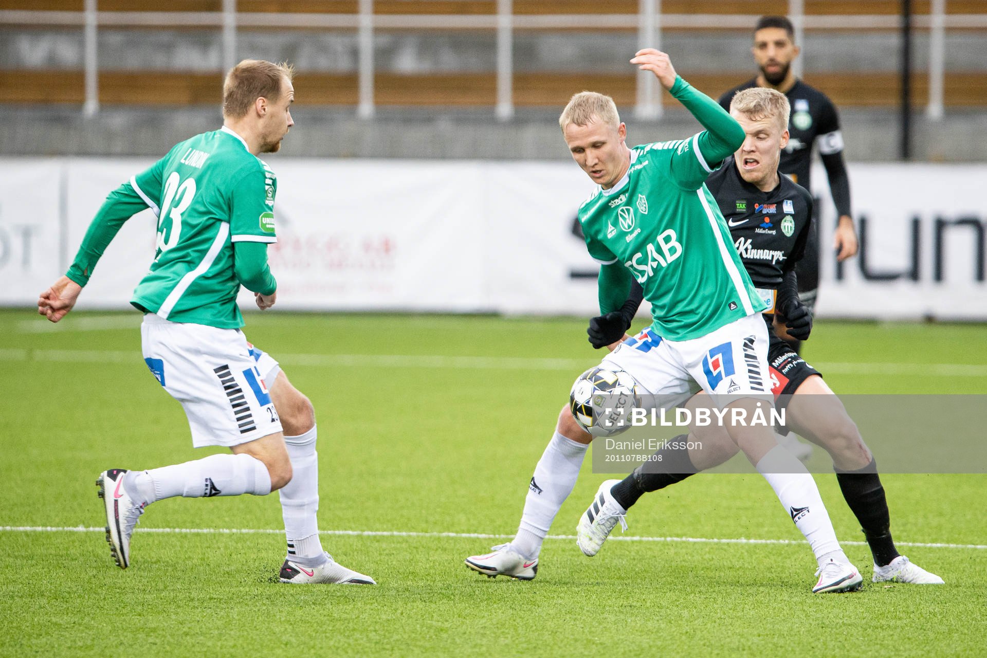 Brages Oscar Lundin och André Kamp i en kamp mot