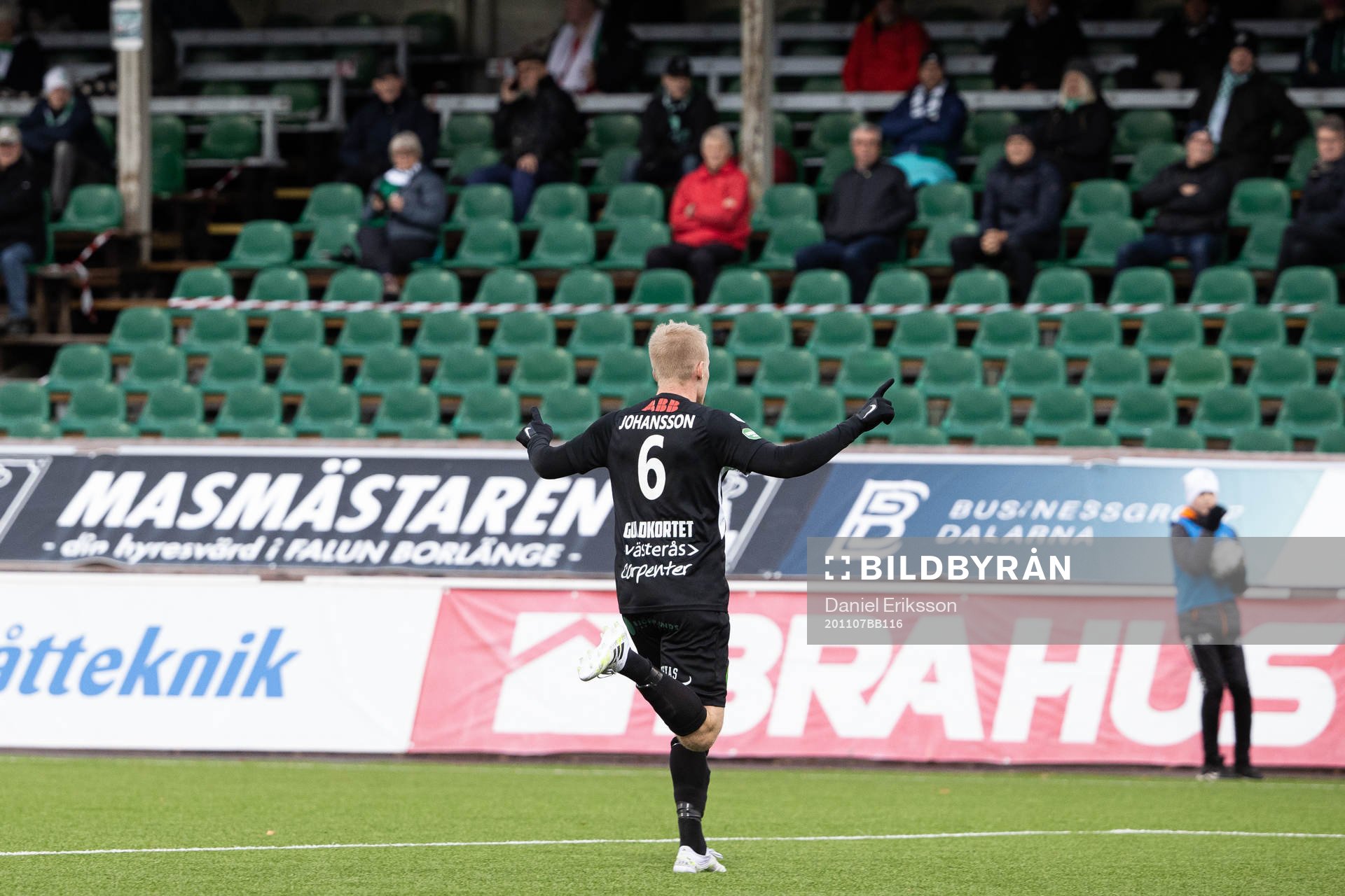 Västerås Simon Johansson jublar