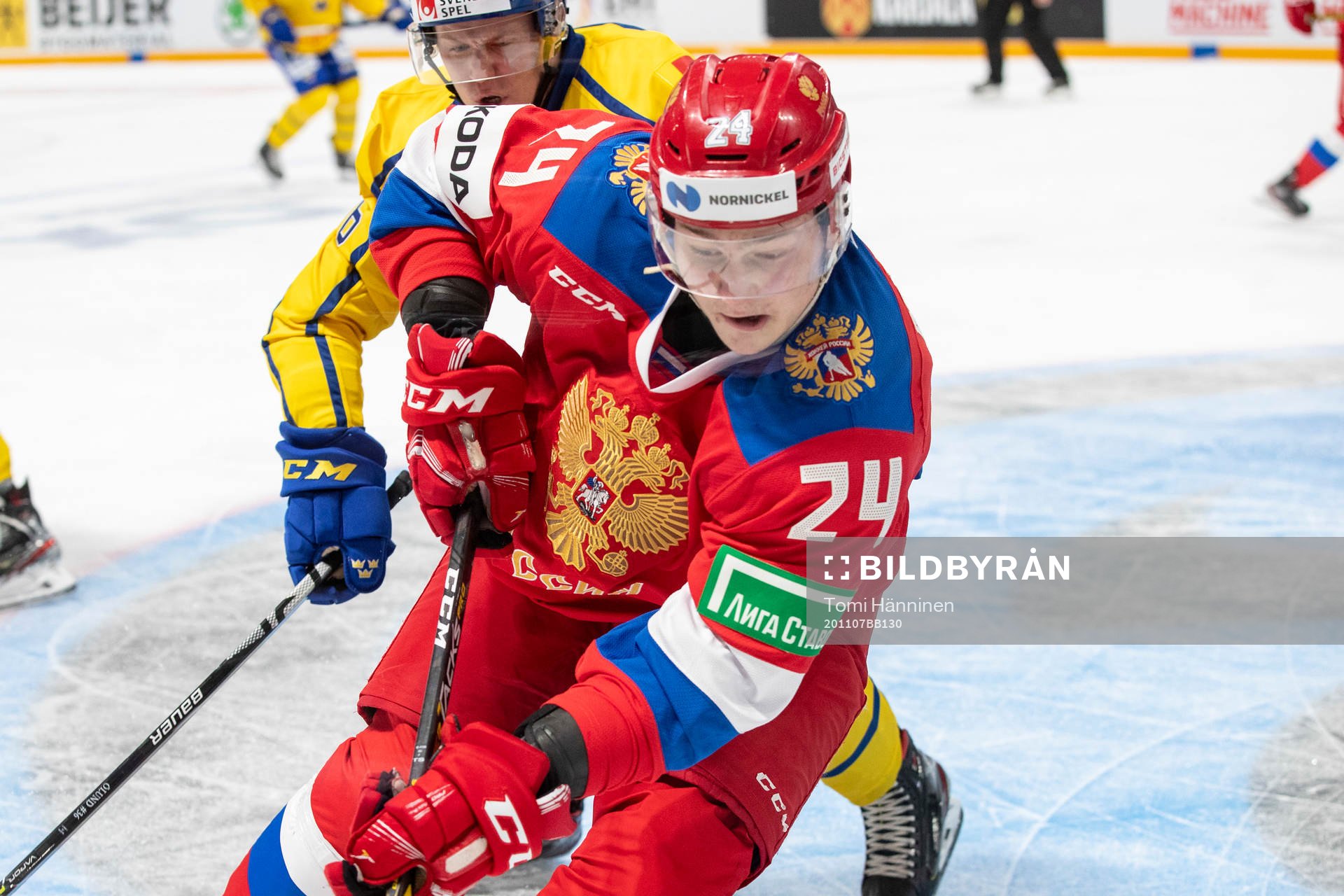 Linus Ölund #36, SWE, Zakhar Bardakov #24, RUS