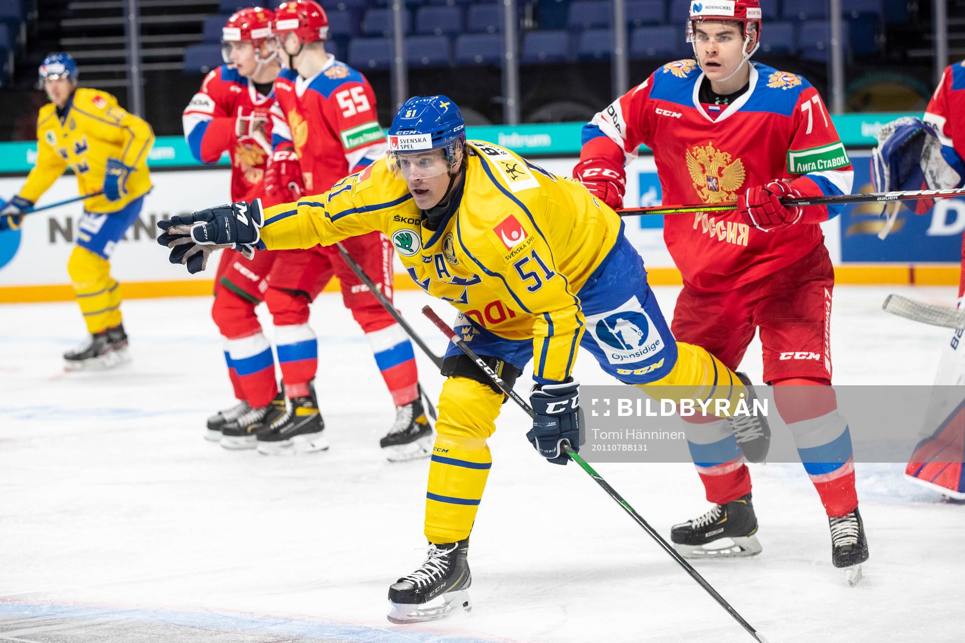 Emil Sylvegård #51, SWE, Nikita Sedov #77, RUS