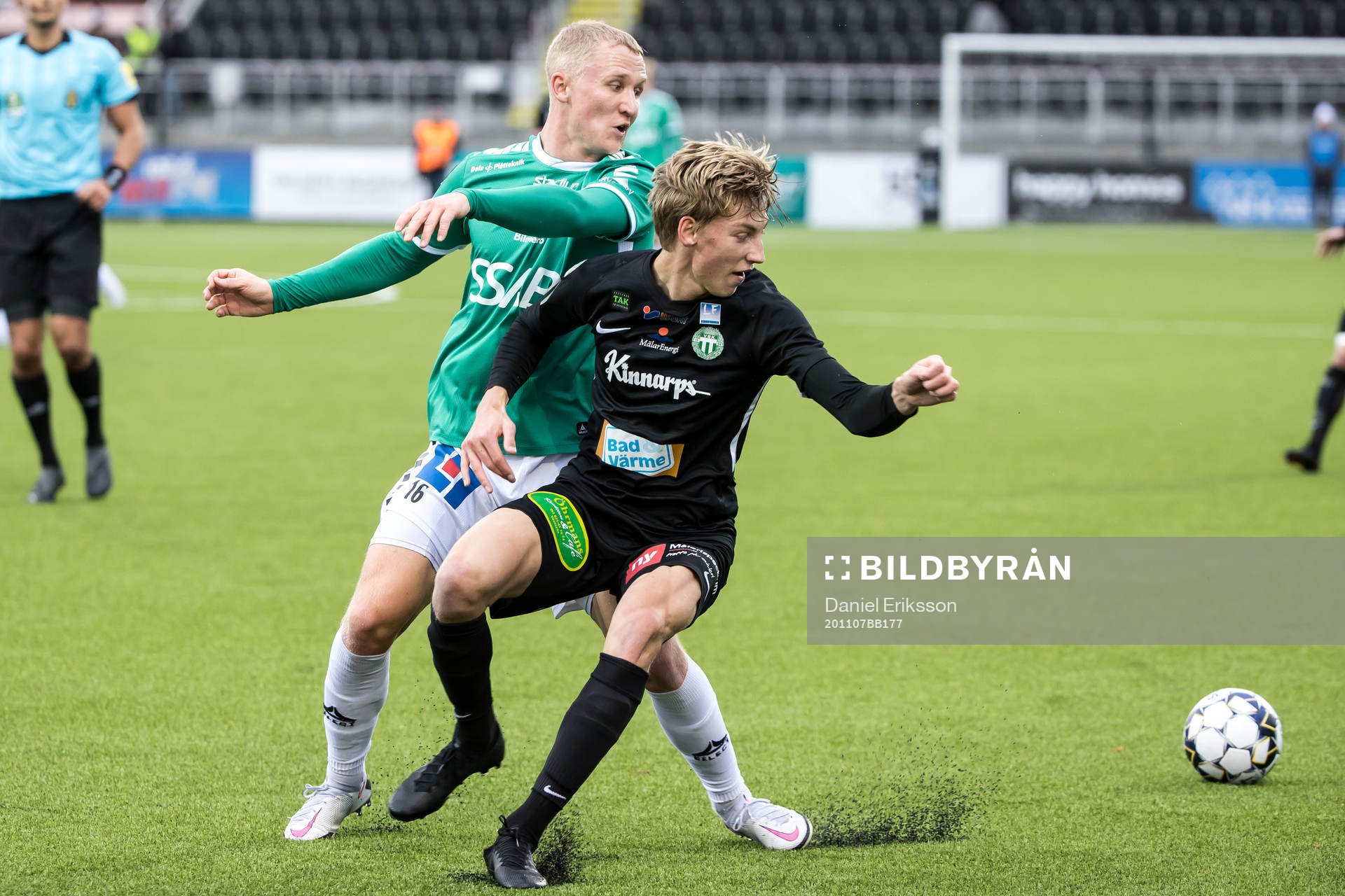 AVästerås lbin Sporrong och Brages André Kamp