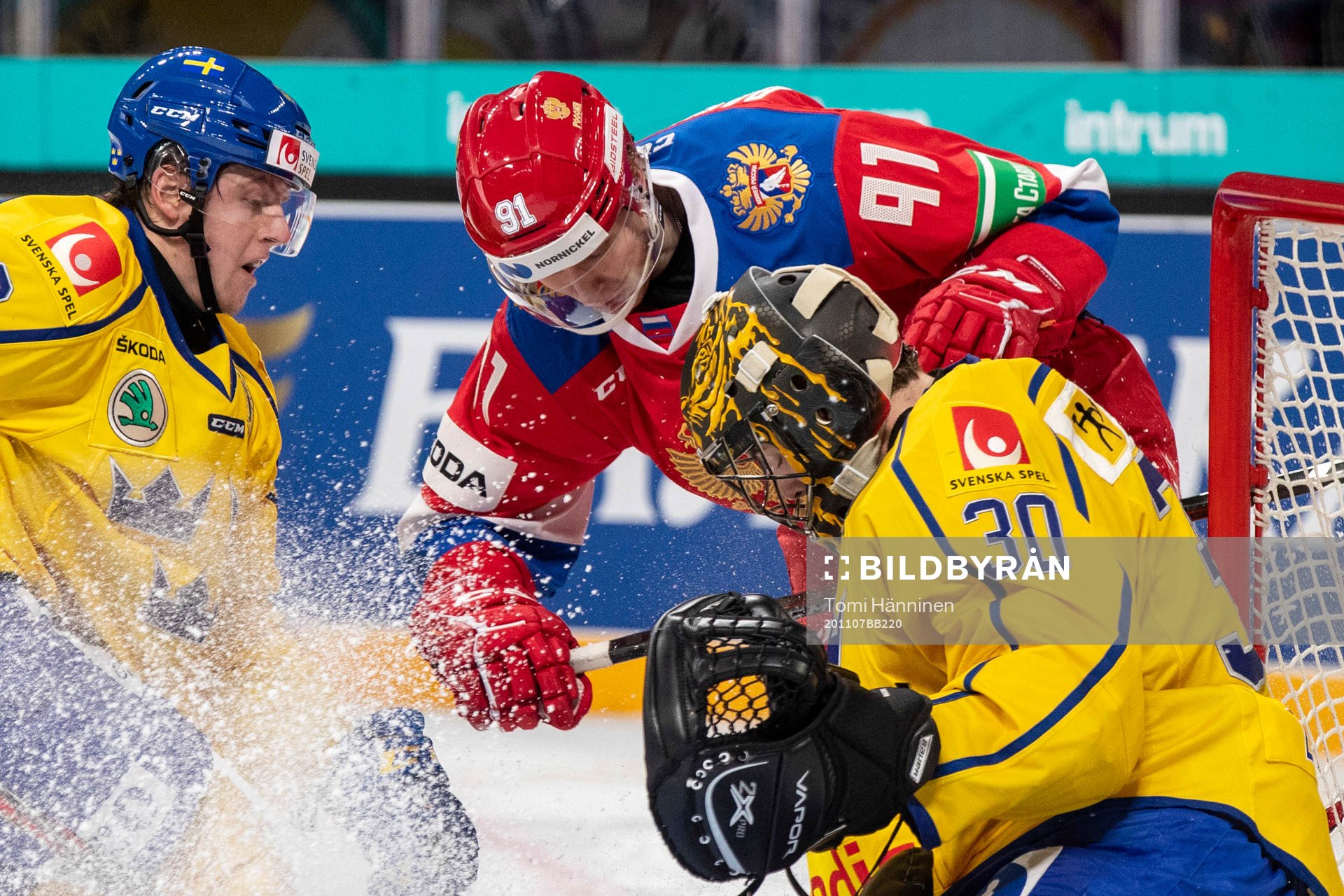 Jesper Sellgren #58, SWE, Danil Bashkirov #91, RUS, Samuel