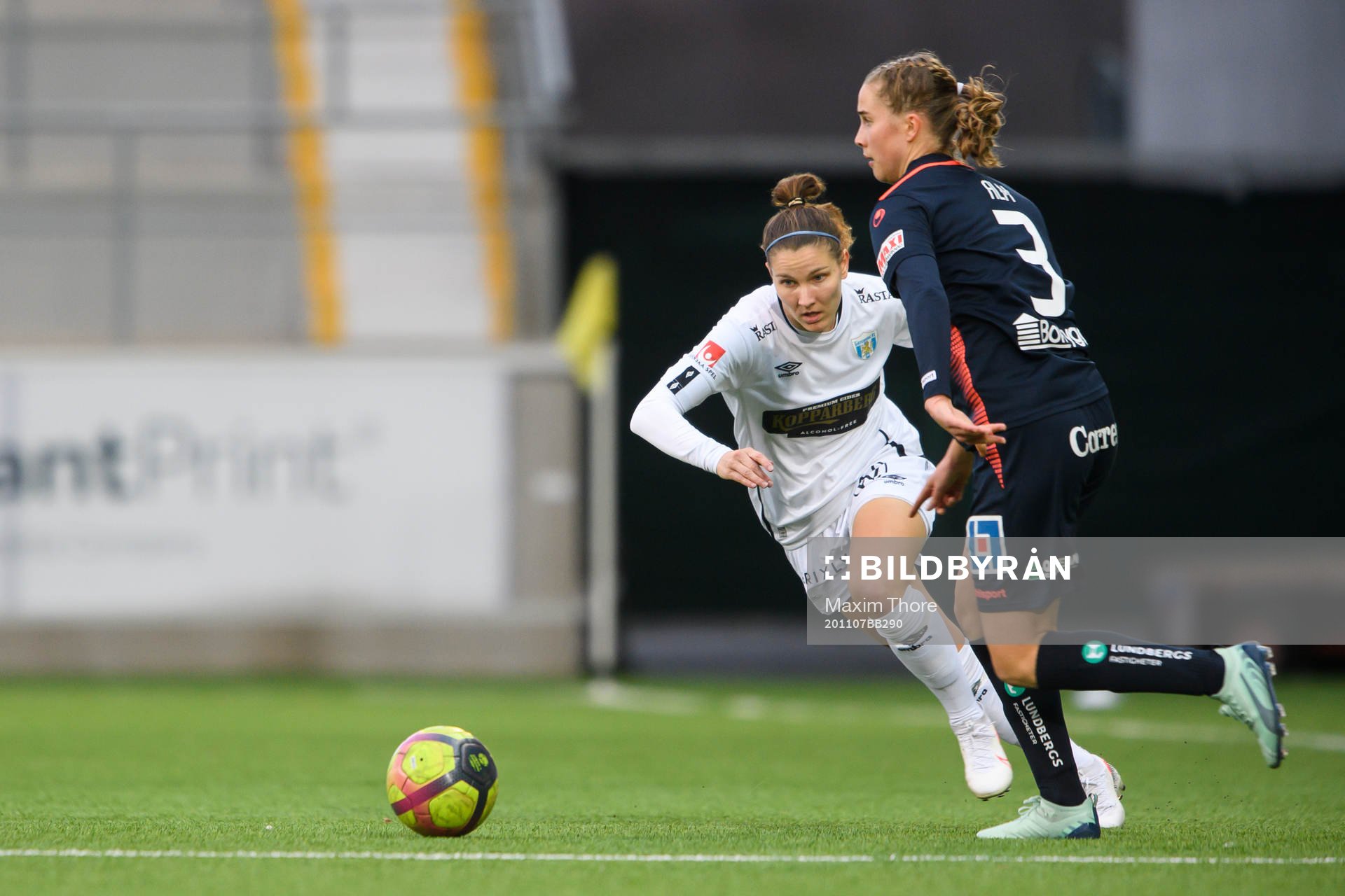 Göteborgs Natalia Kuikka och Linköpings Johanna Alm