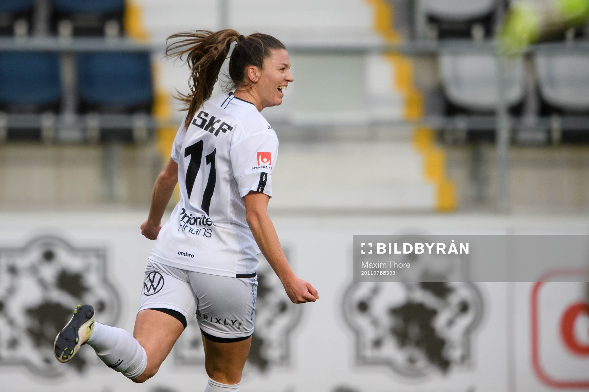 Göteborgs Pauline Hammarlund jublar