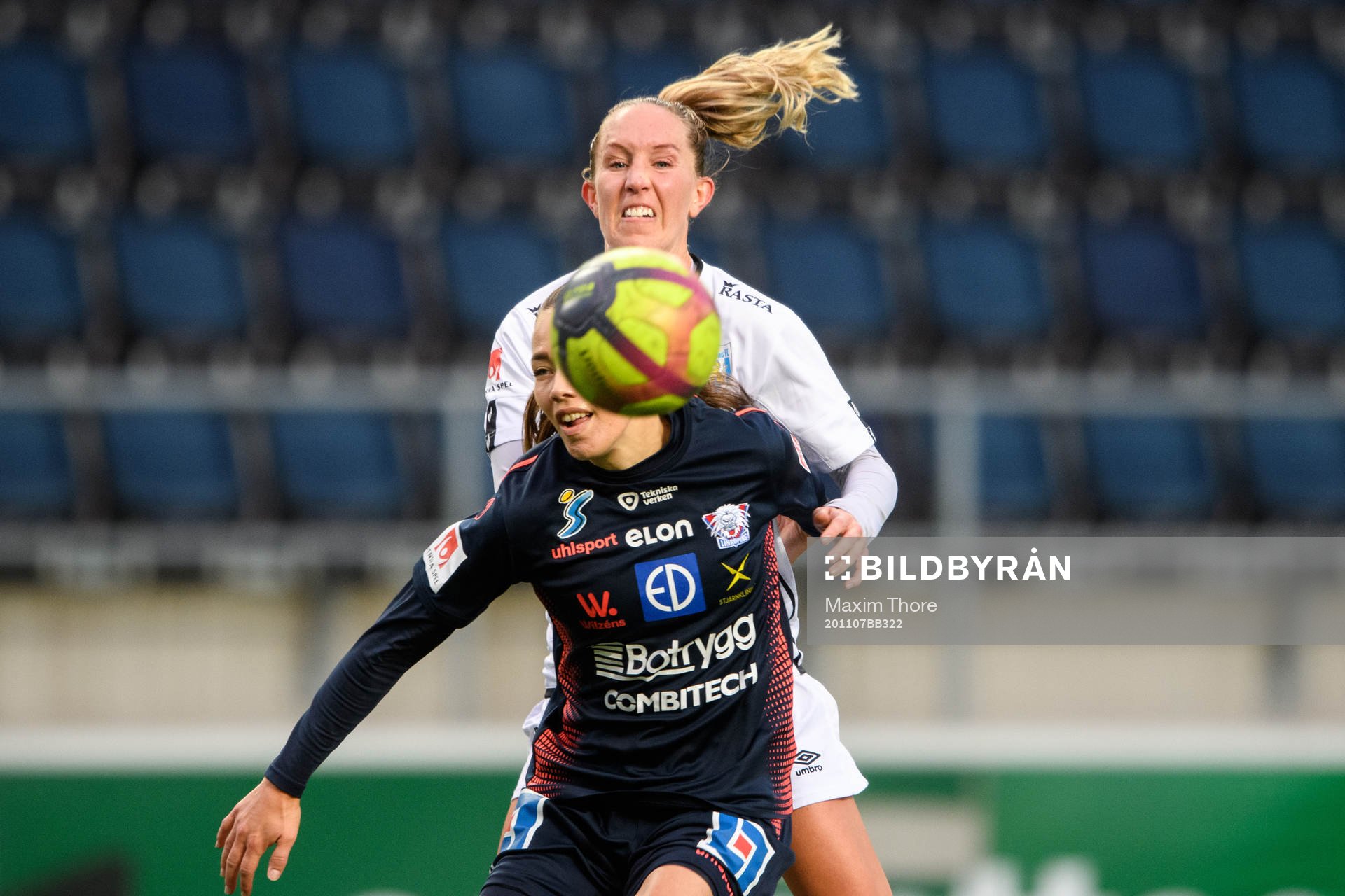 Linköpings Elin Landström och Göteborgs Julia Roddar