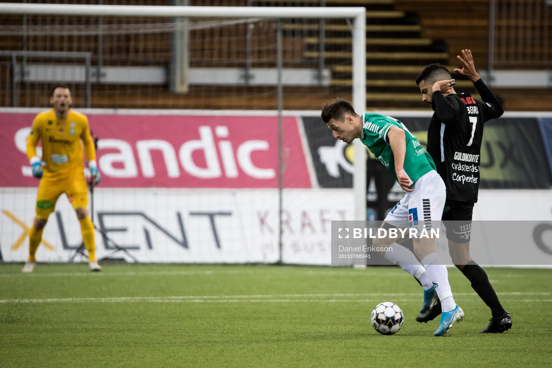 Brages Leonard Pllana och Västerås Pedro Ribeiro