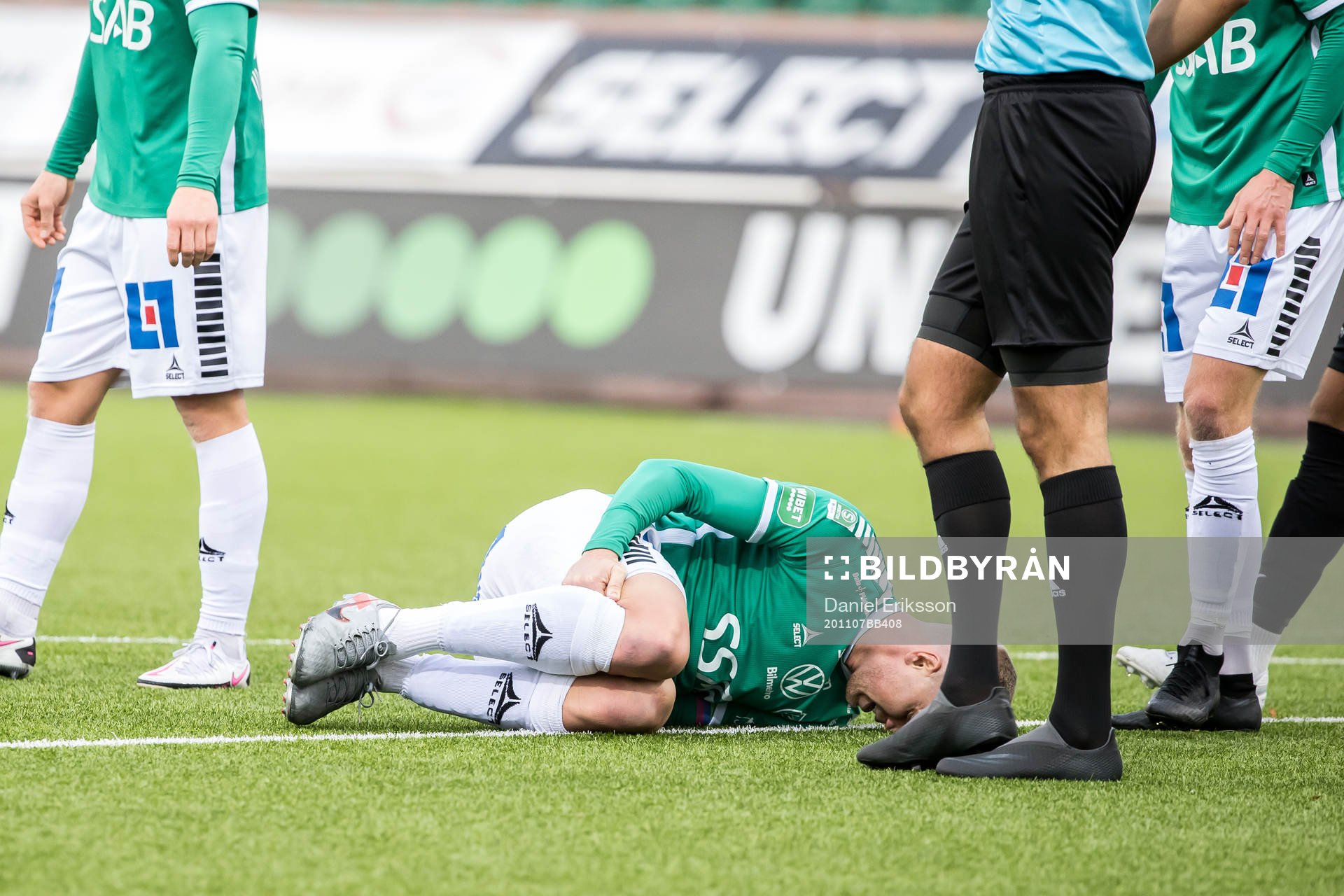Brages Mattias Liljestrand skadad