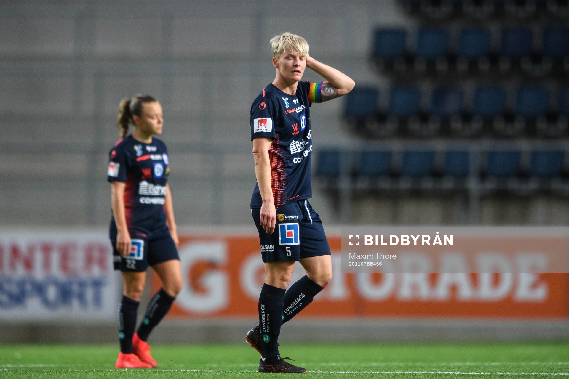 Linköpings Nilla Fischer deppar