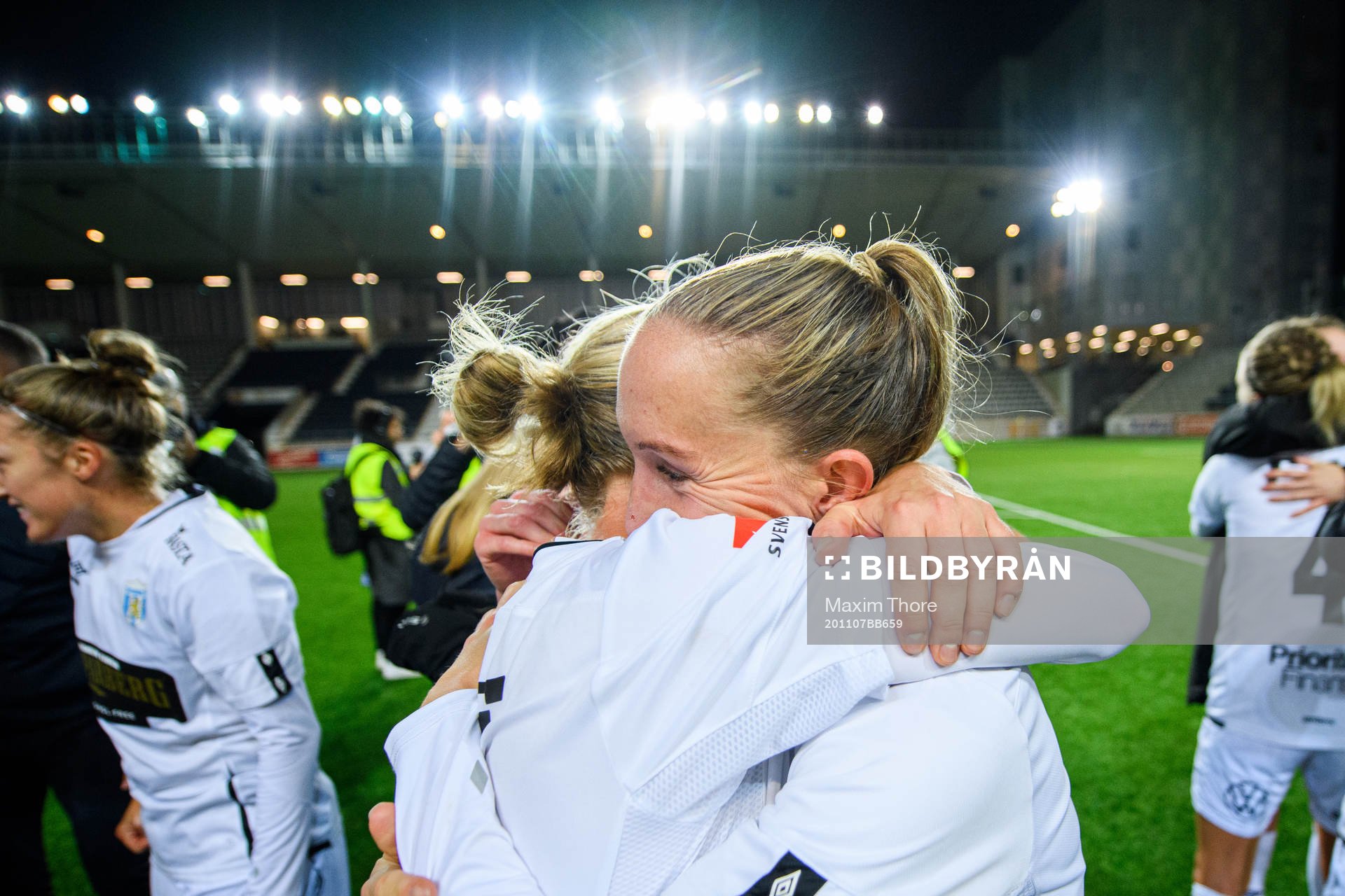 Göteborgs Julia Roddar jublar över SM-guldet