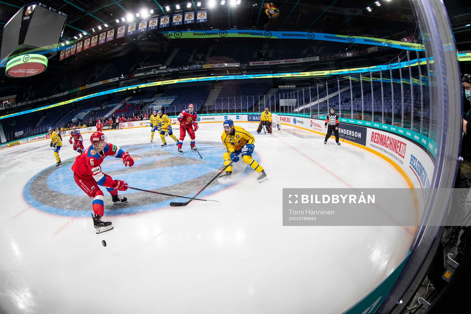Semyon Chistyakov #6, RUS, Gustav Backström #5, SWE