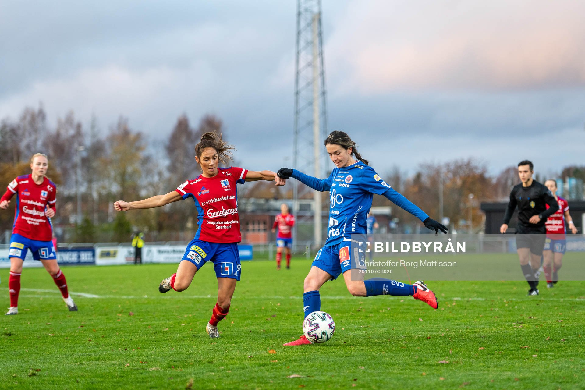Vittsjös Lisa Klinga mot Örebros Cali Farquharson