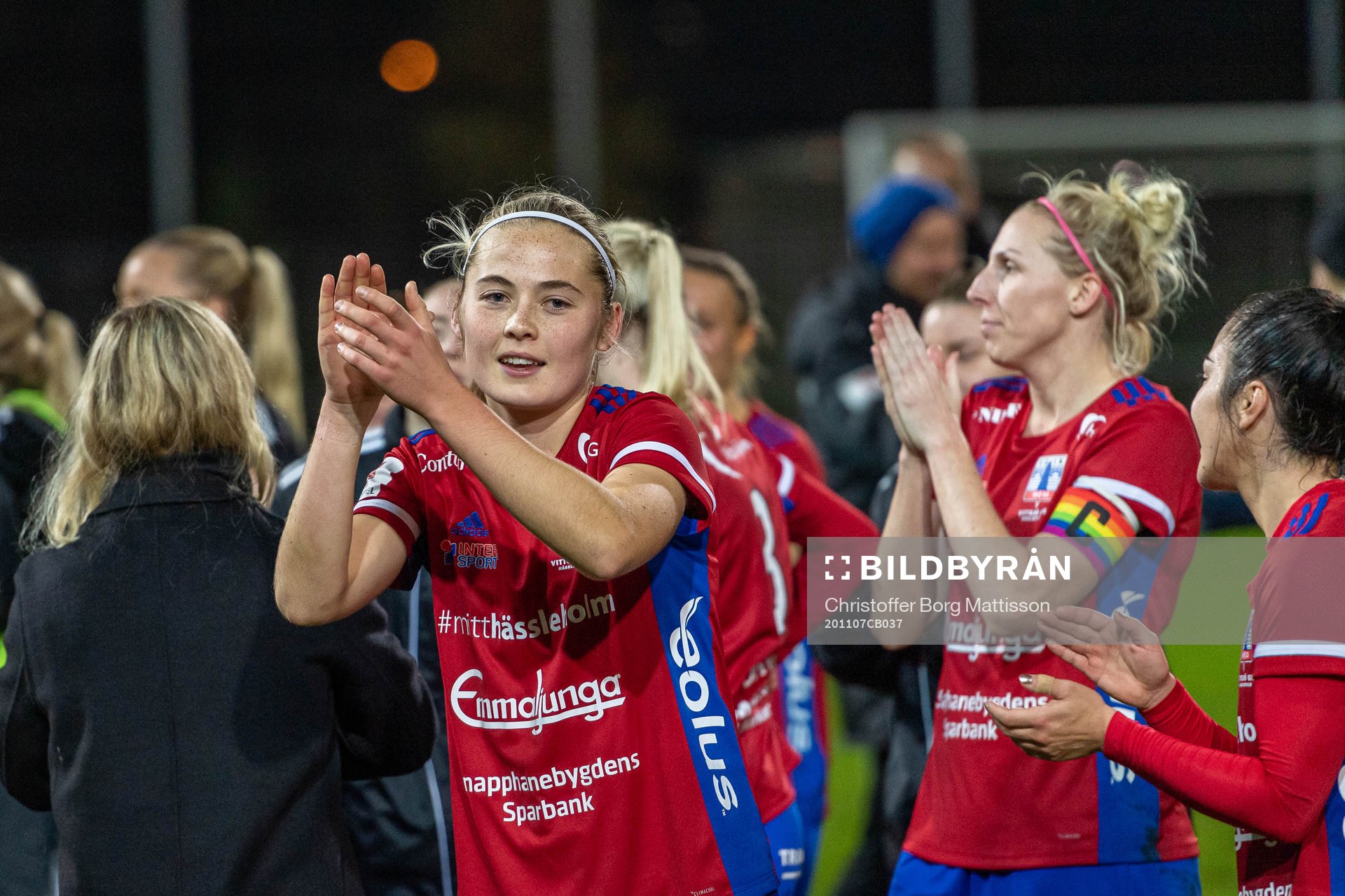 Vittsjös Paulina Nyström jublar