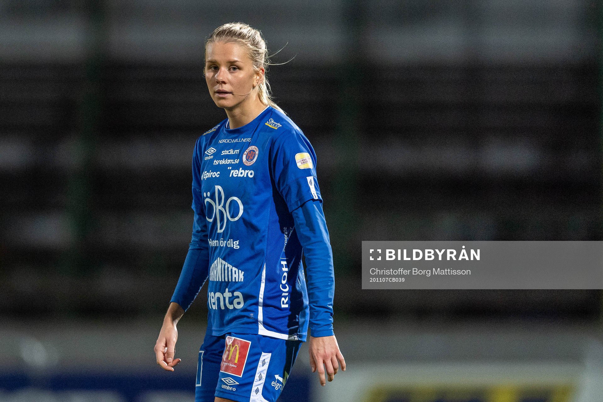 Örebros Nellie Lilja deppar