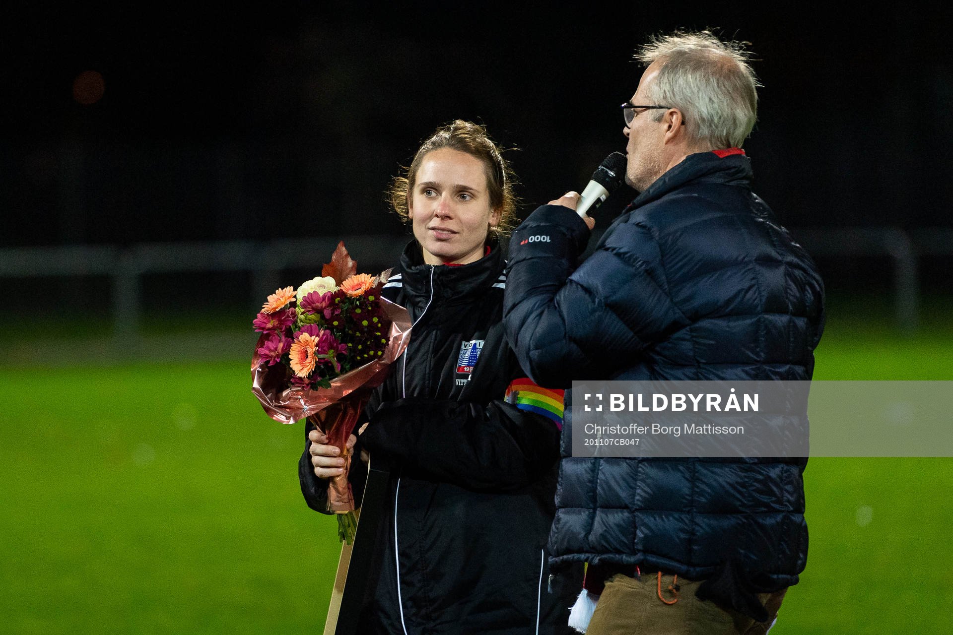 Vittsjös Johanna Andersson tackas av