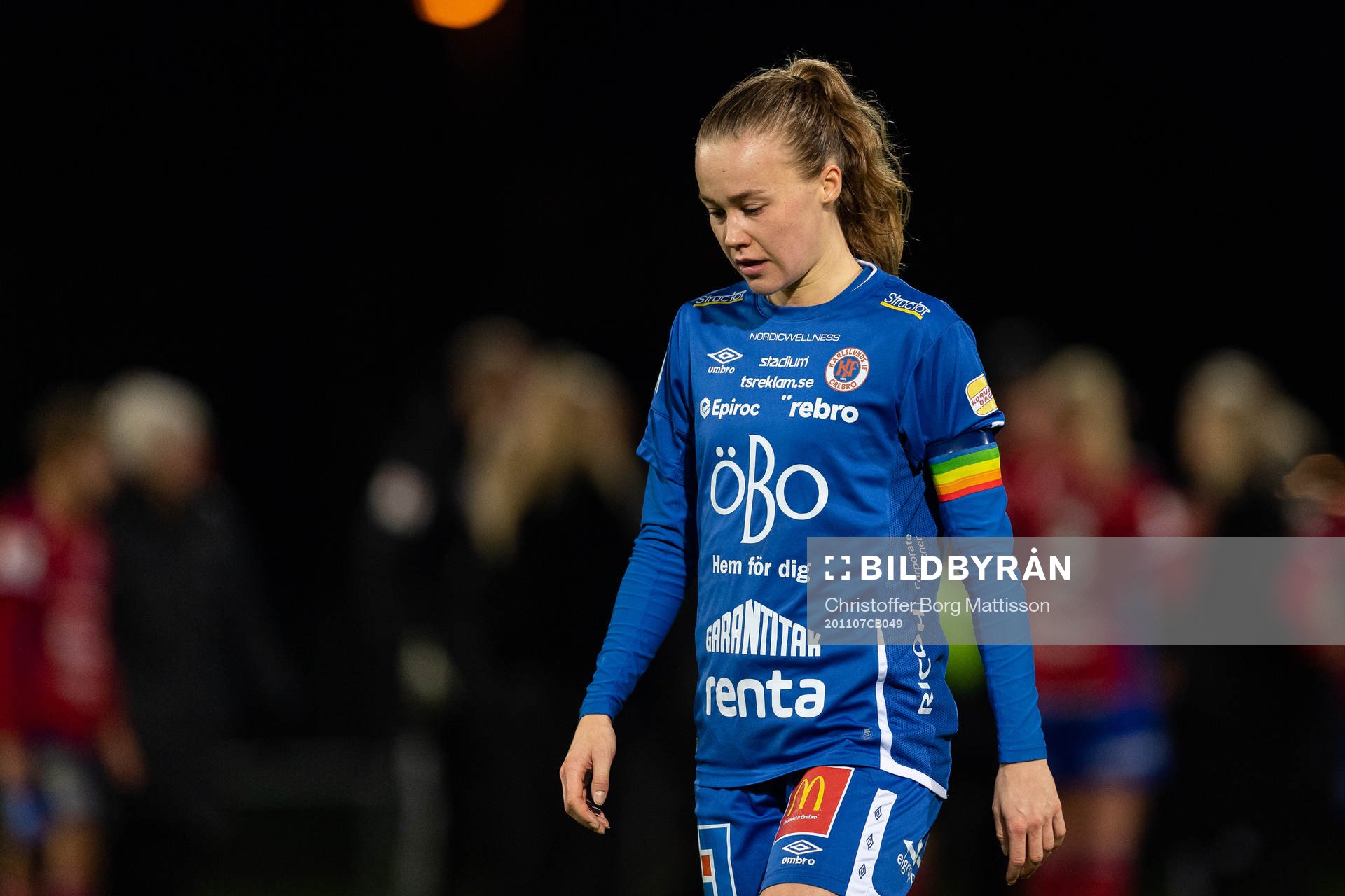 Örebros Frida Abrahamsson deppar