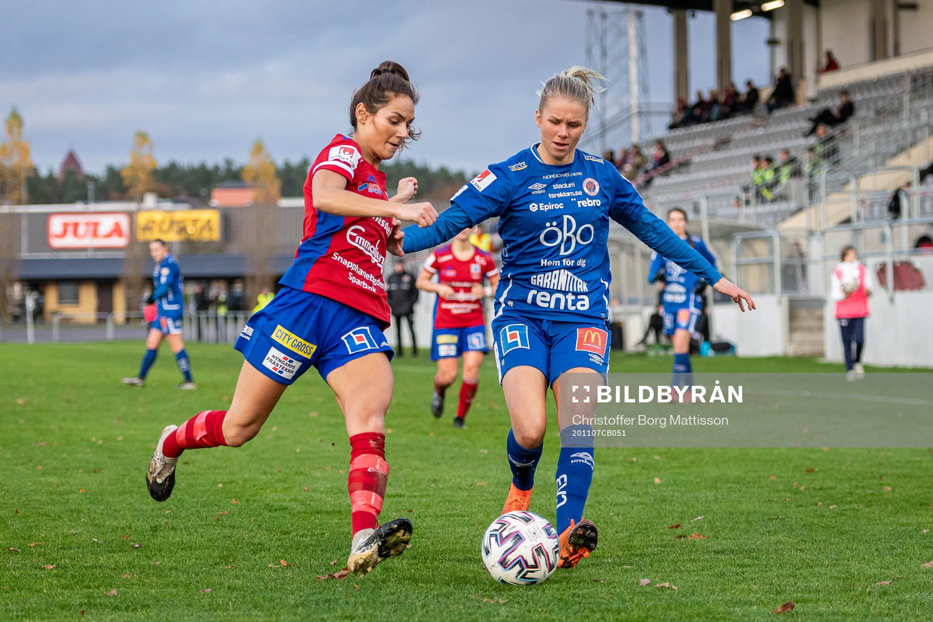 Vittsjös Lisa Klinga mot Örebros Nellie Lilja