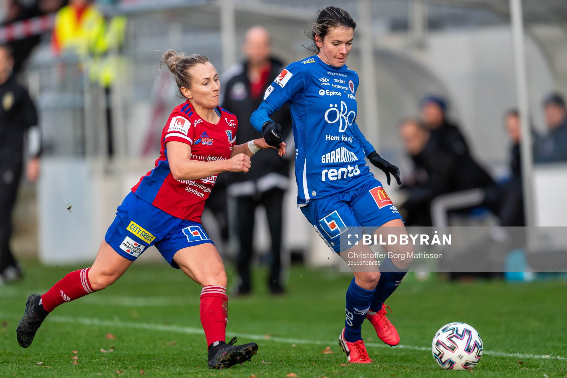 Vittsjös Heather Williams mot Örebros Cali Farquharson