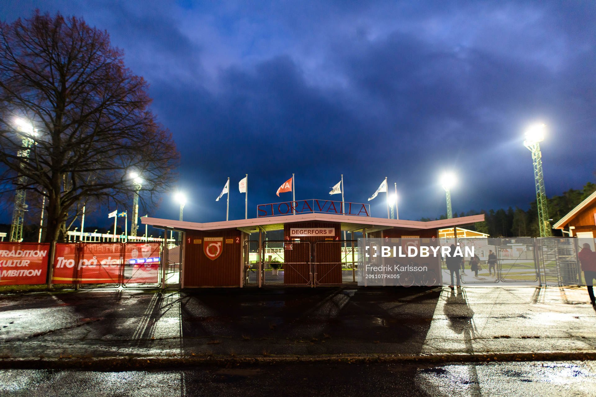 Exteriör av Stora Valla