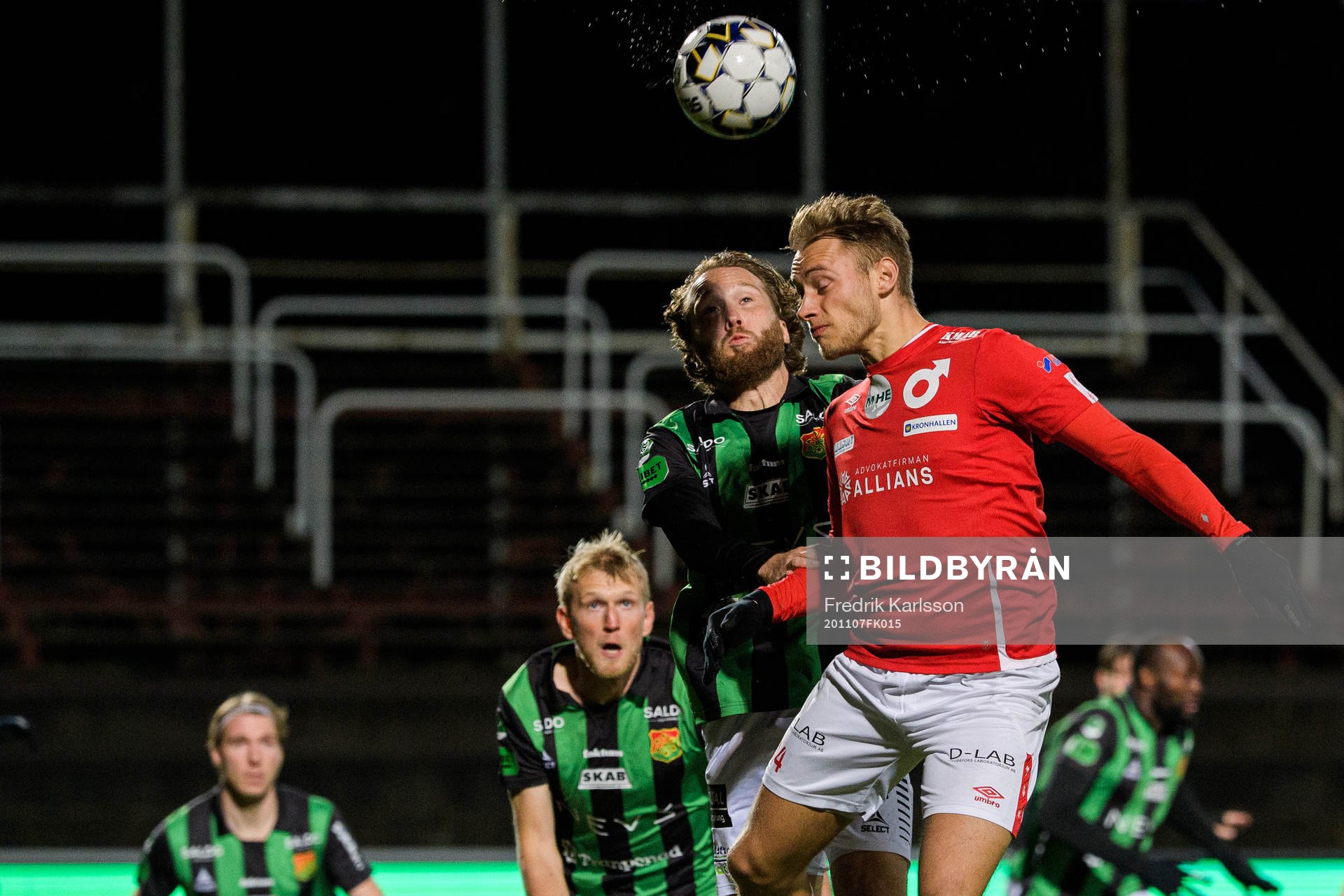 GAIS Emil Wahlström och Degerfors Villiam Dahlström
