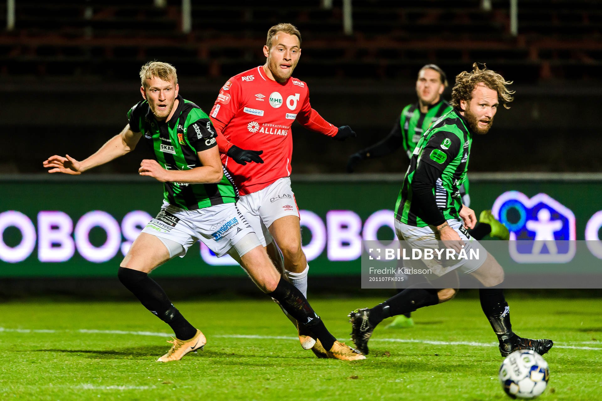 GAIS Carl Elfgren Nyström, Degerfors Villiam Dahlström