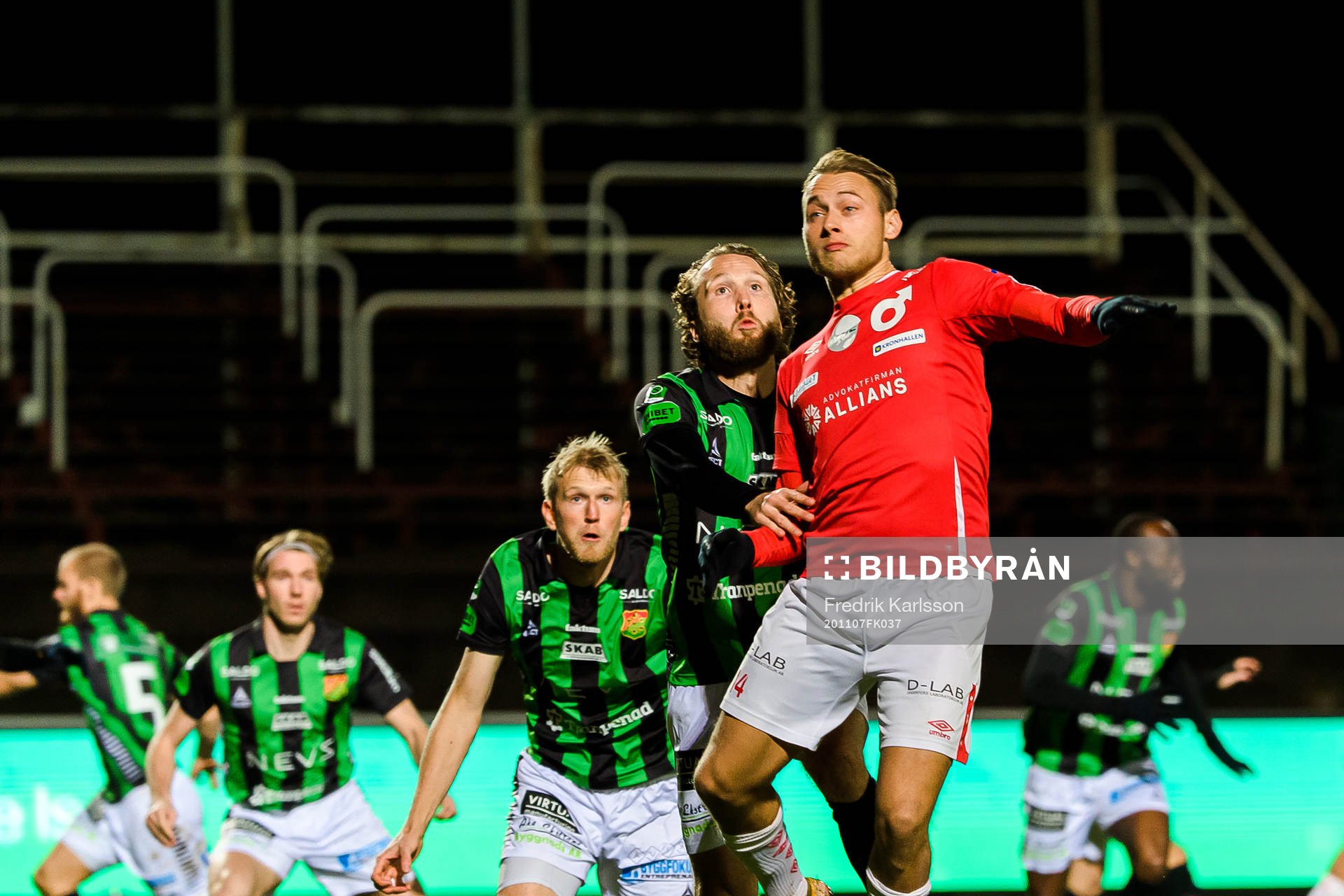 GAIS Emil Wahlström och Degerfors Villiam Dahlström