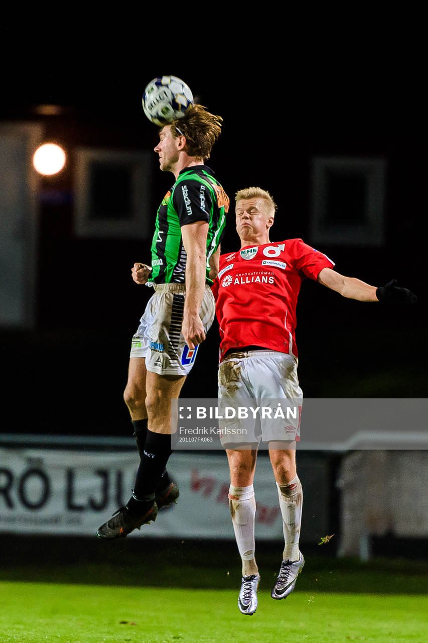GAIS August Wängberg och Degerfors Axel Lindahl
