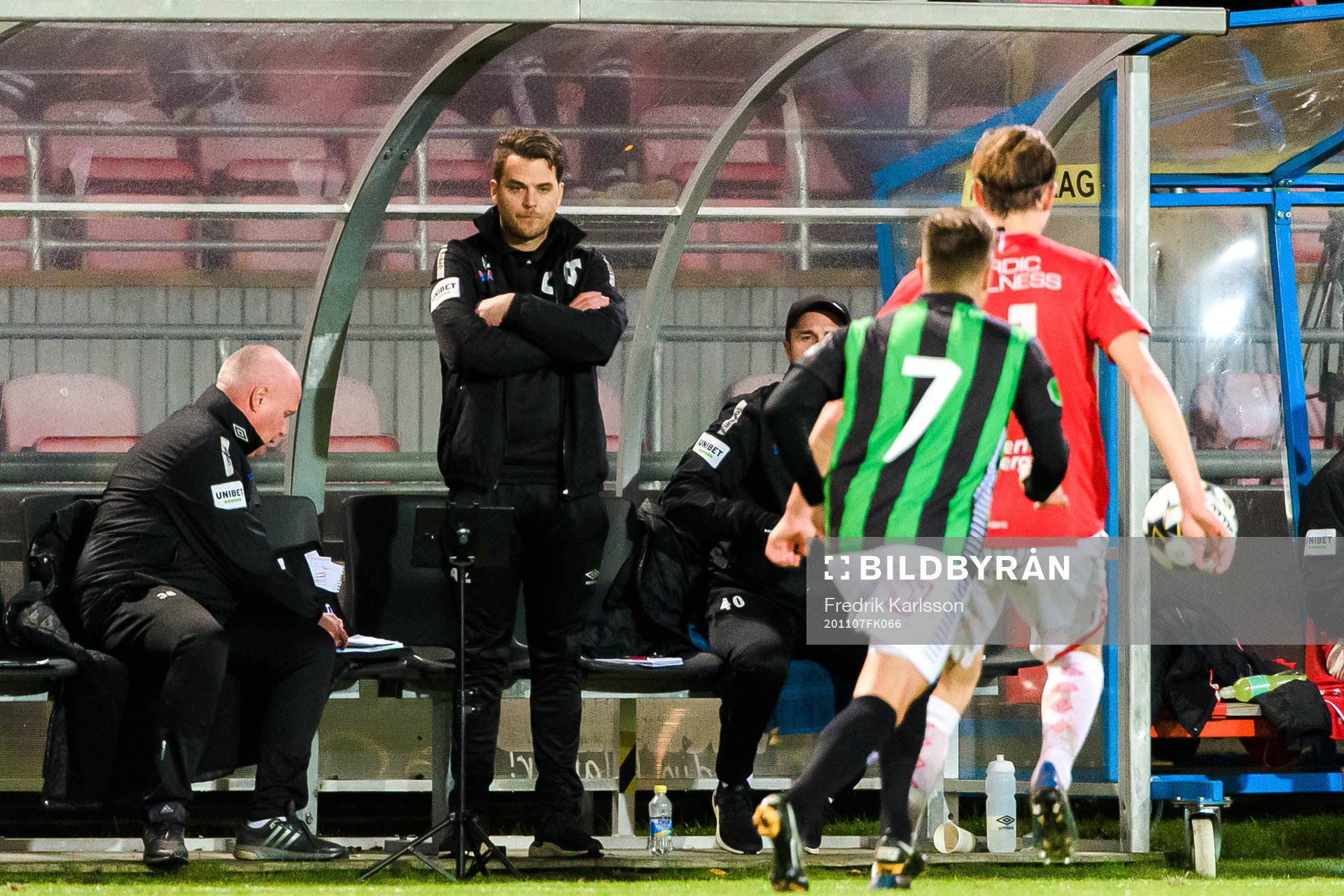 Degerfors tränare Andreas Holmberg